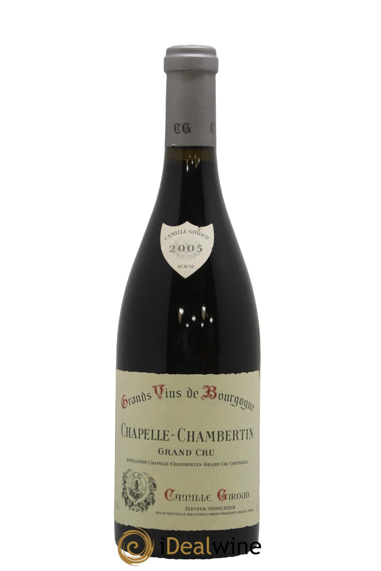 Chapelle-Chambertin Grand Cru Camille Giroud 2005 - Lot of 1 bottle - 0