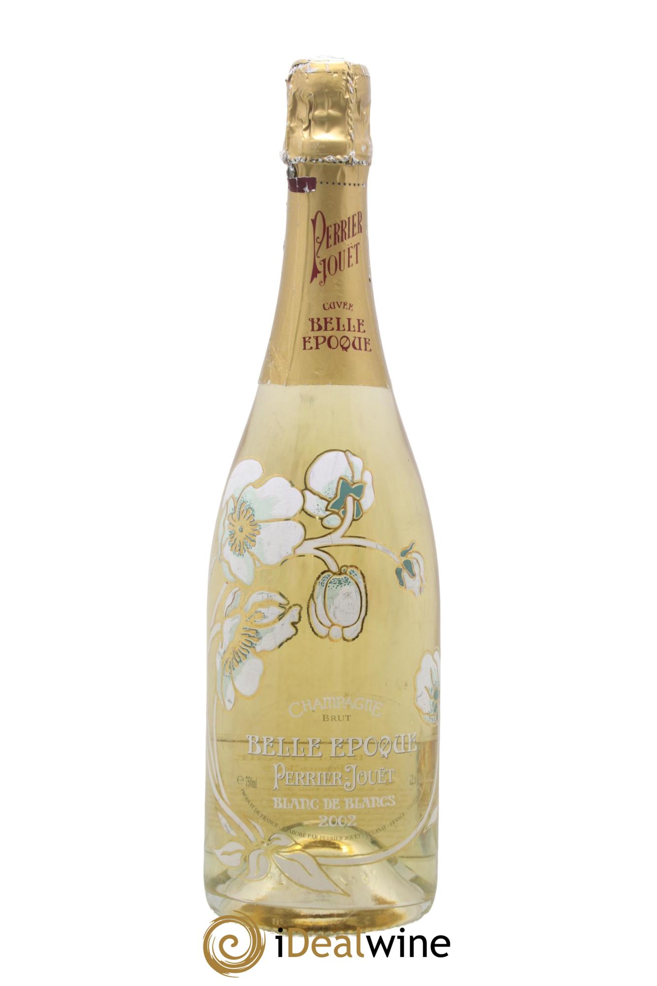 Cuvée Belle Epoque Blanc de Blancs Perrier-Jouët 2002 - Lot de 1 bouteille - 2
