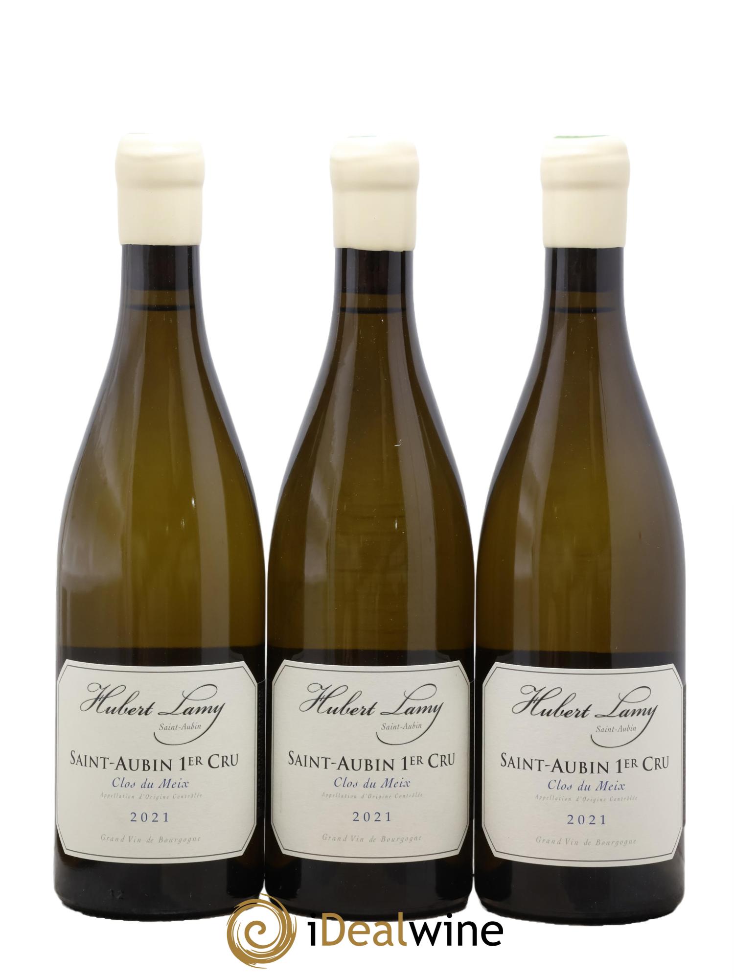 Saint-Aubin 1er Cru Clos du Meix Hubert Lamy 2021 - Posten von 3 Flaschen - 0