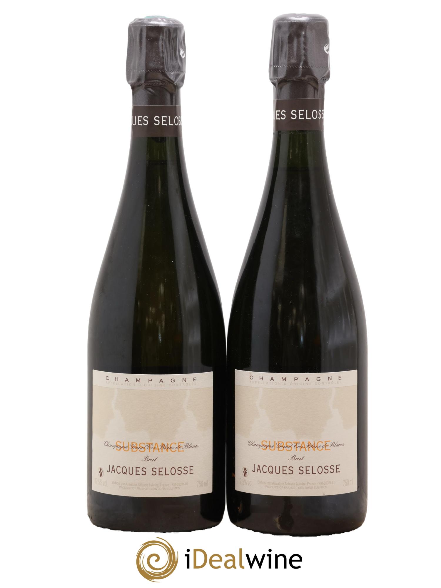 Substance Jacques Selosse - Posten von 2 Flaschen - 0
