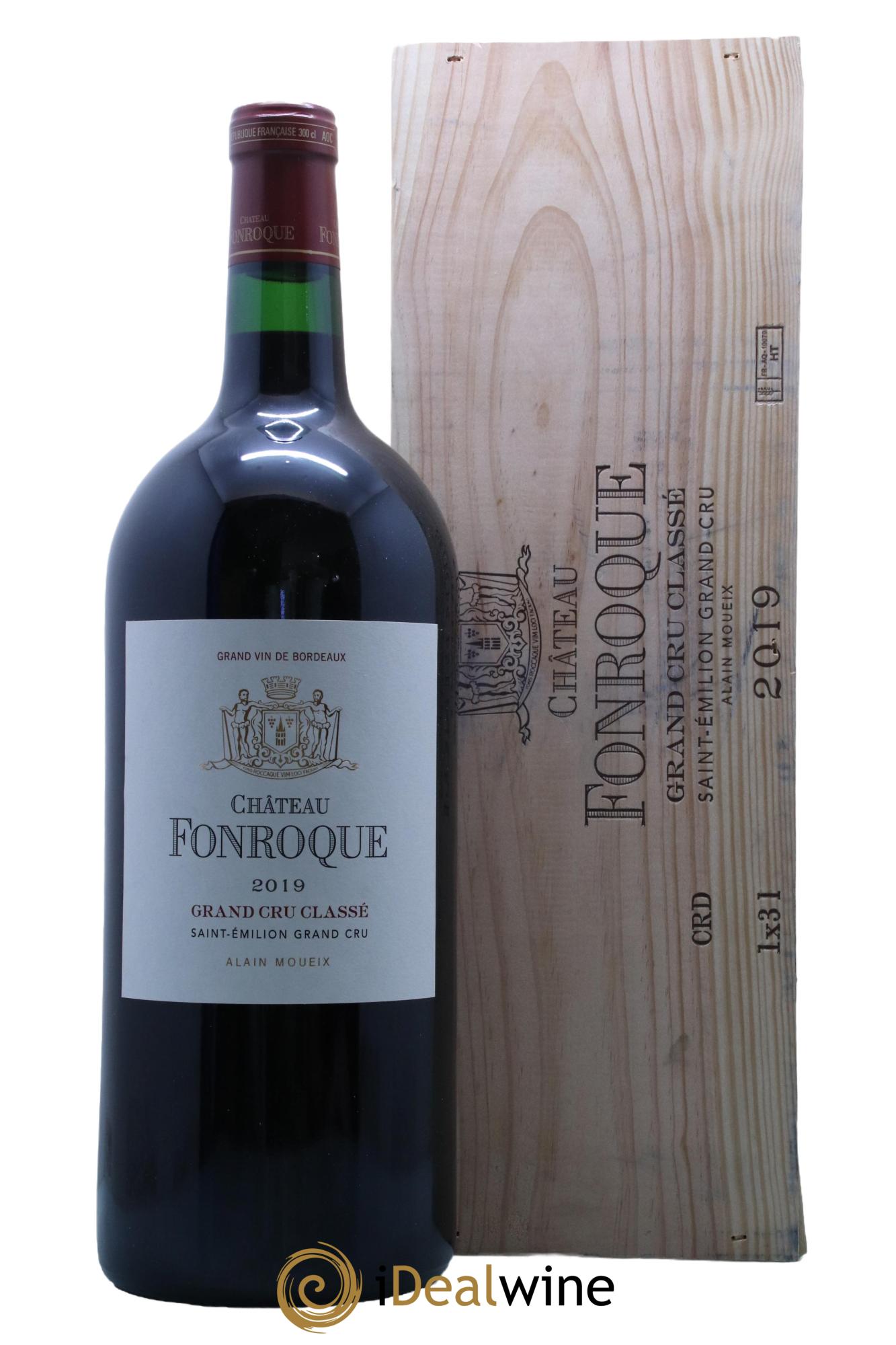 Château Fonroque Grand Cru Classé 2019 - Lot de 1 double magnum - 0