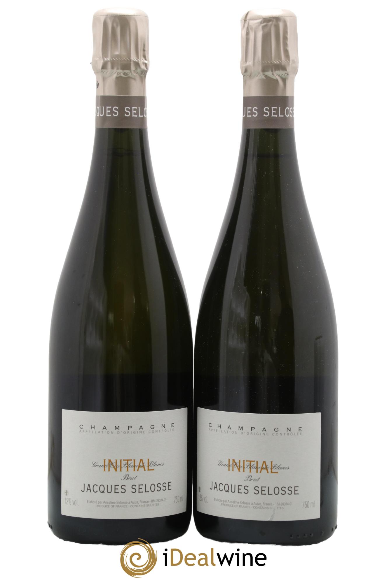 Initial Brut Jacques Selosse - Lotto di 2 bottiglie - 0
