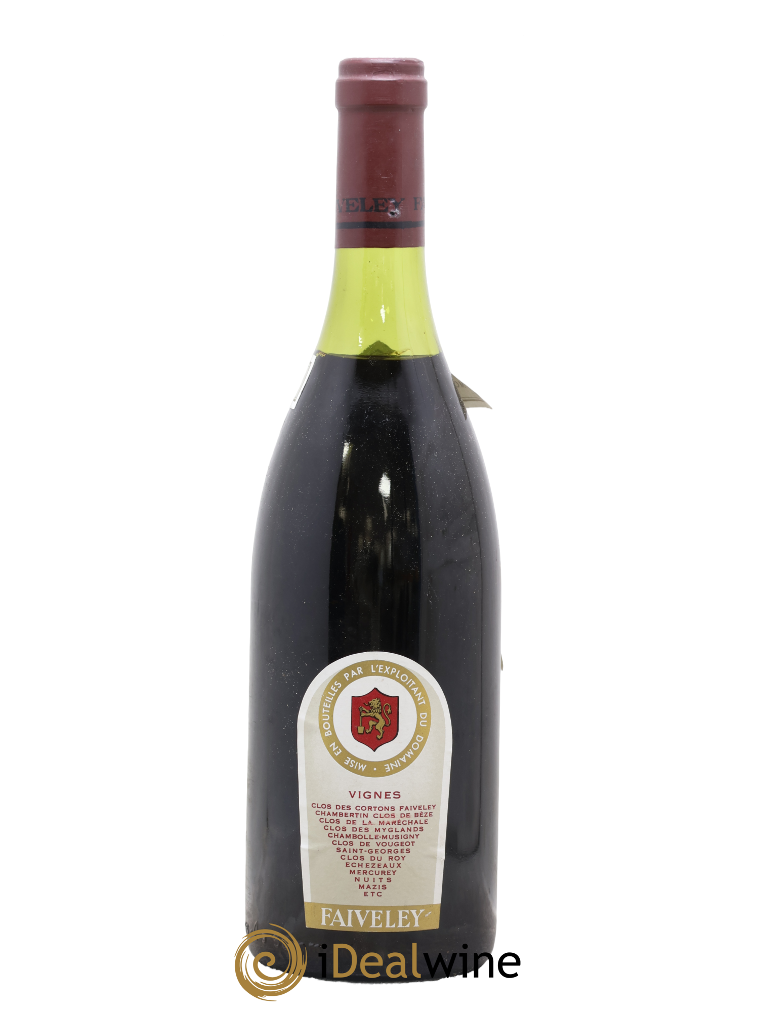 Corton Grand Cru Clos des Cortons Faiveley 1988 - Lot de 1 bouteille - 1