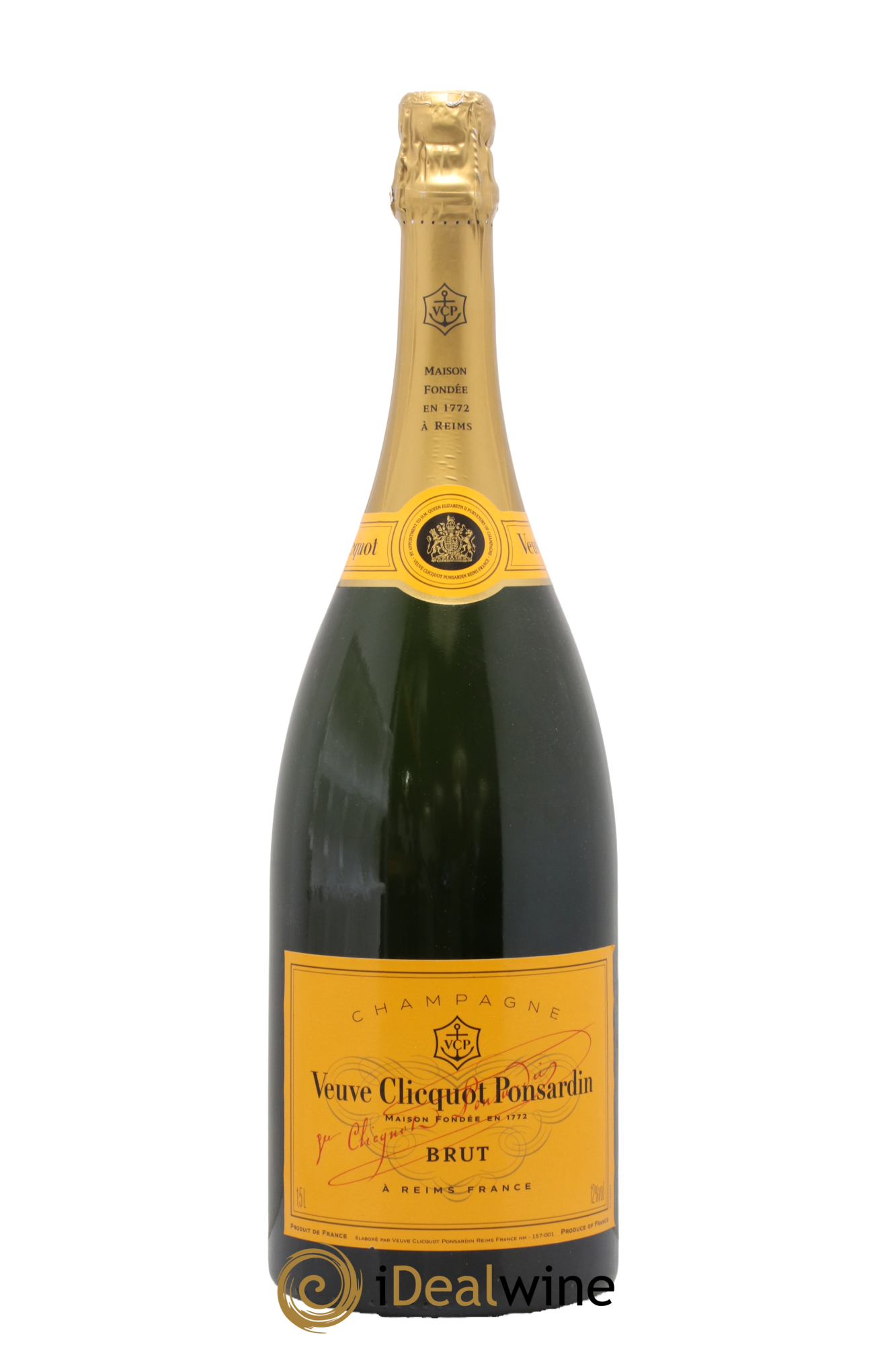 Carte Jaune Brut Veuve Clicquot - Lot de 1 magnum - 0