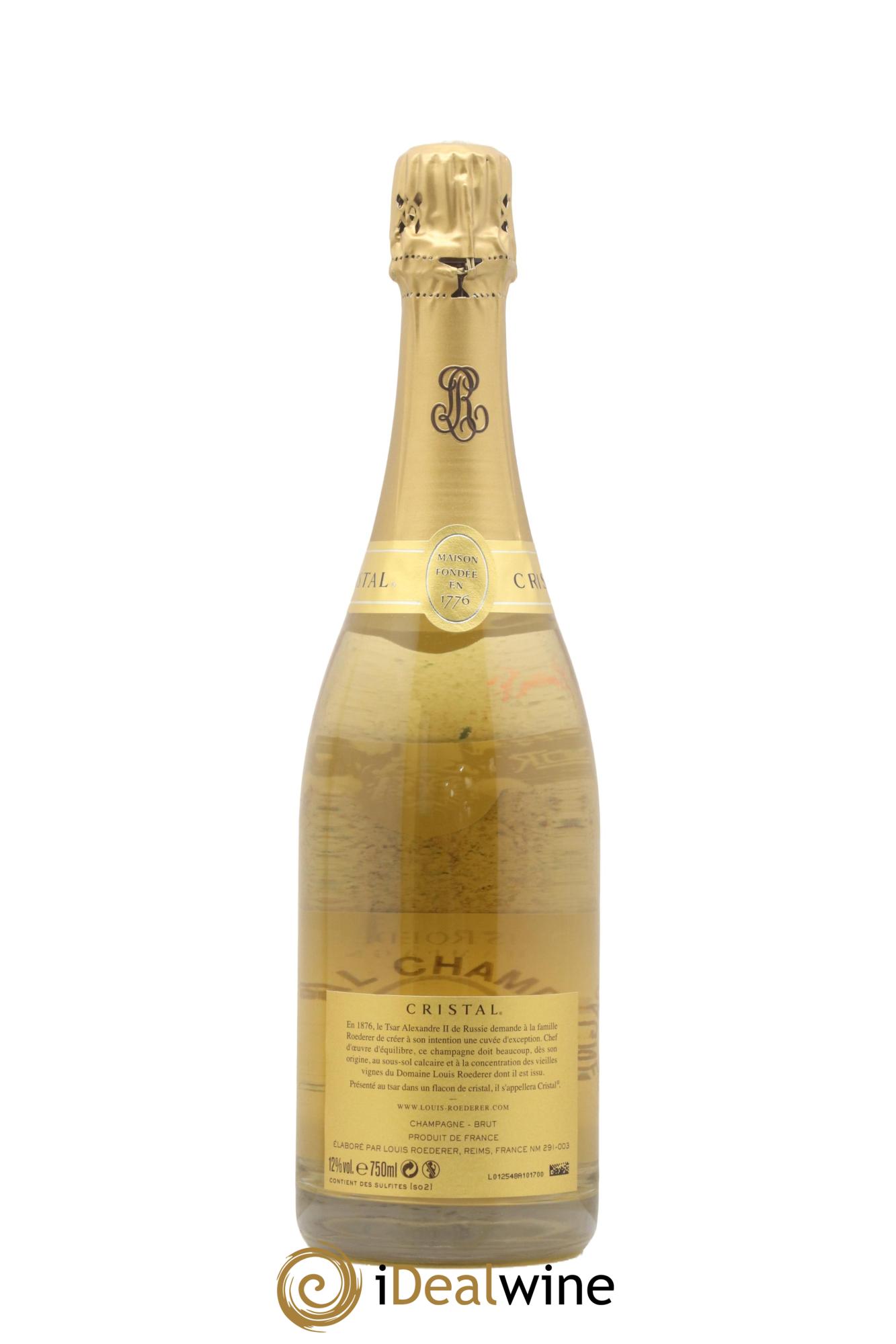 Cristal Louis Roederer 2008 - Lot of 1 bottle - 1