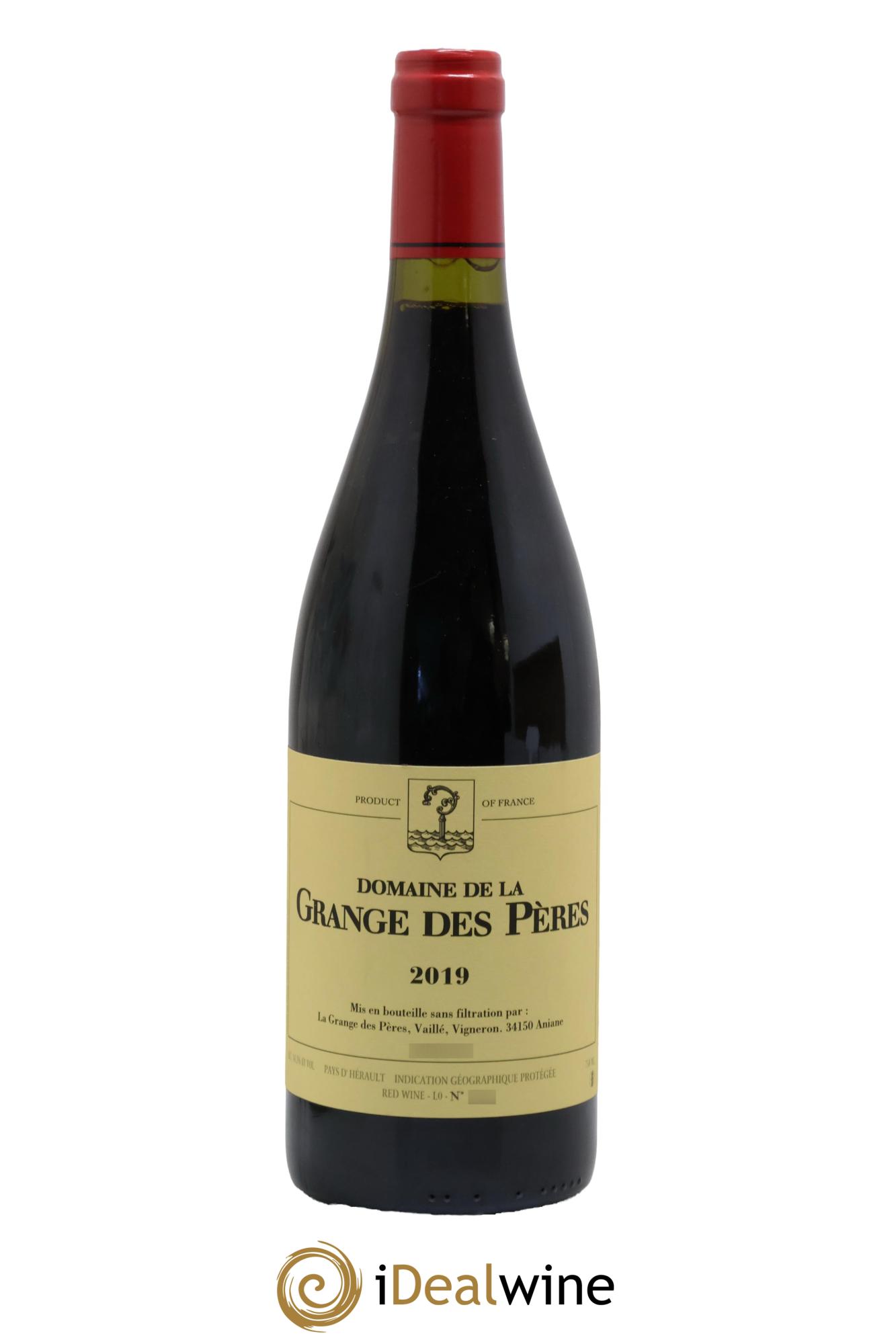 IGP Pays d'Hérault Grange des Pères Laurent Vaillé 2019 - Lot of 1 bottle - 0