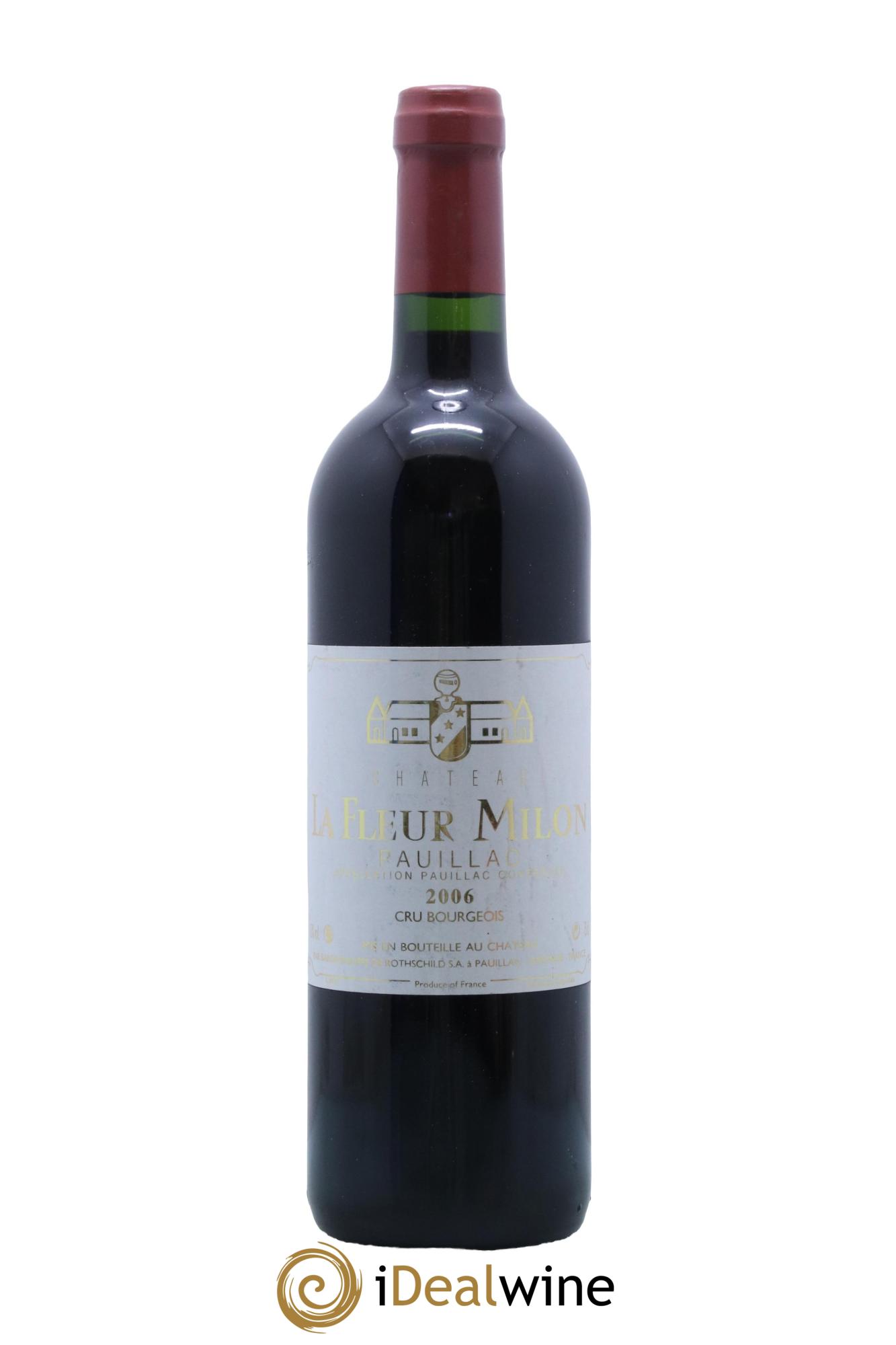 Château la Fleur Milon Cru Bourgeois 2006 - Lot de 1 bouteille - 0