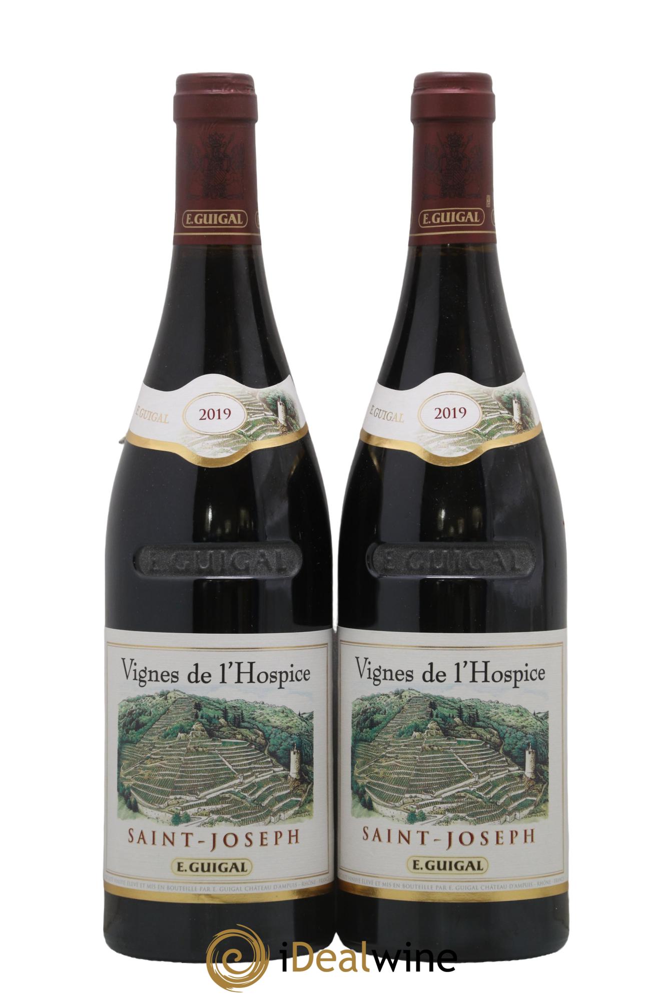 Saint-Joseph Vignes de l'Hospice Guigal 2019 - Lot de 2 bouteilles - 0
