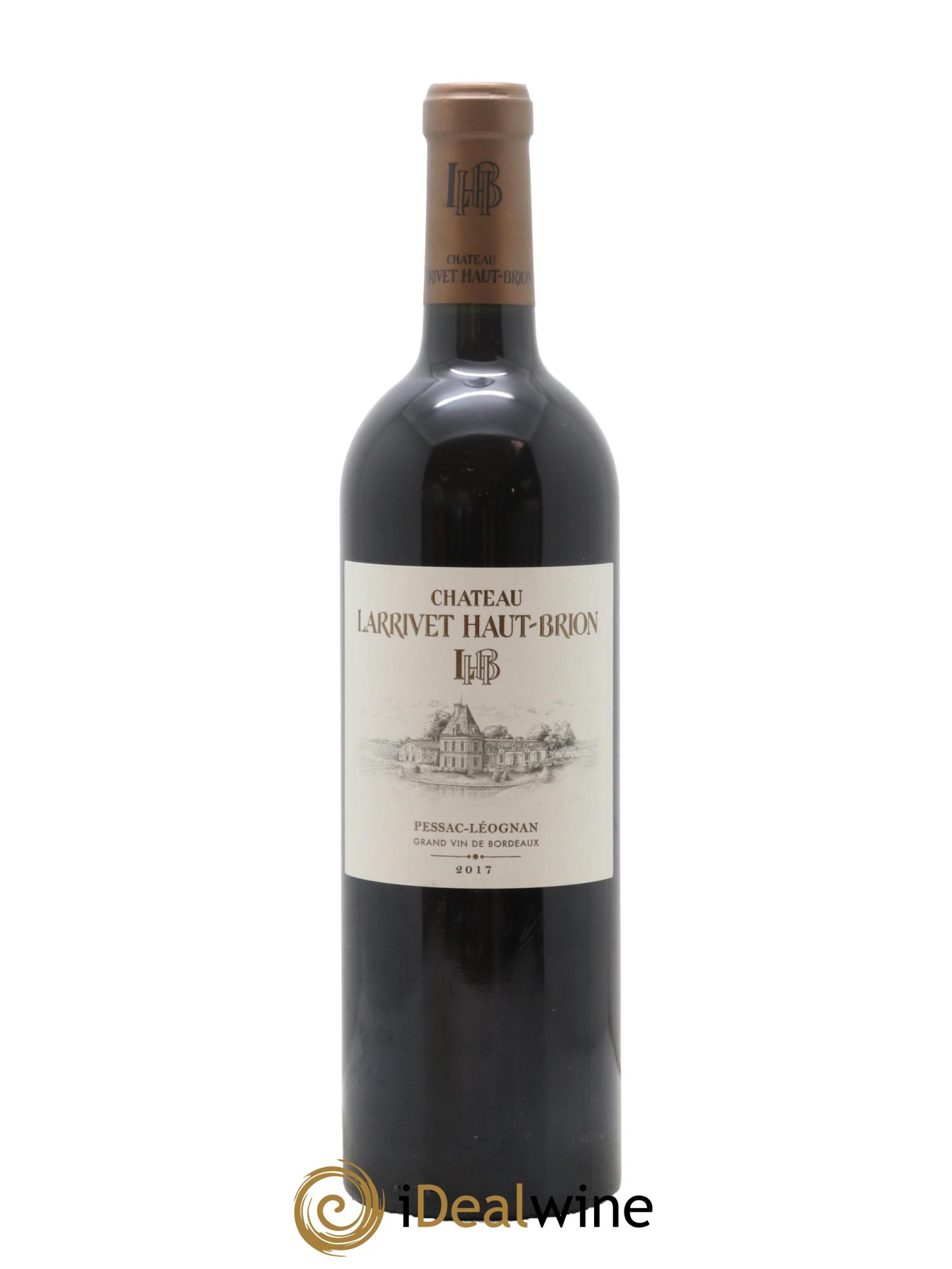Château Larrivet Haut-Brion 2017 - Lot de 1 bouteille - 0