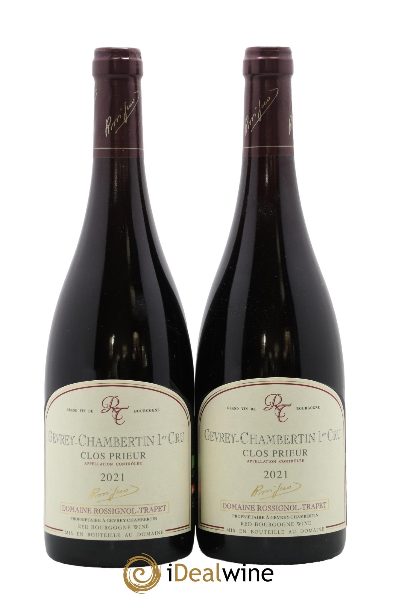 Gevrey-Chambertin 1er Cru Clos Prieur Rossignol-Trapet (Domaine) 2021 - Lot de 2 bouteilles - 0