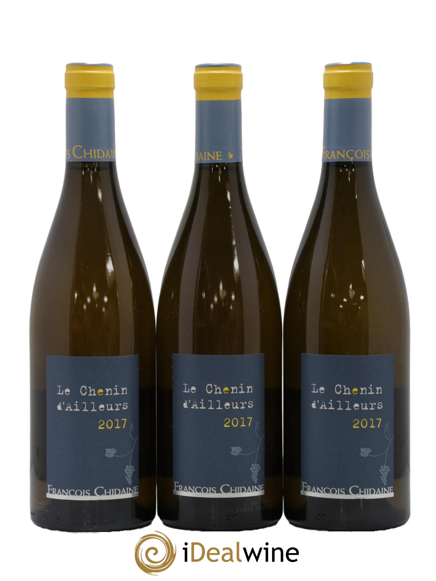 Vin de France Le Chenin d'Ailleurs François Chidaine 2017 - Lot de 3 bouteilles - 0