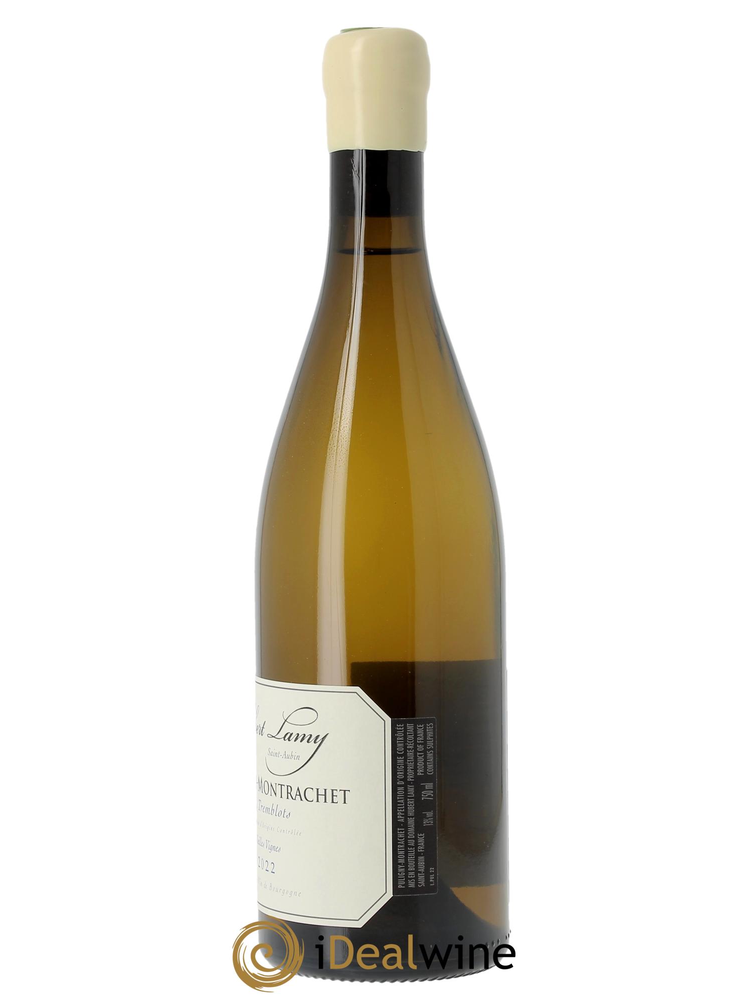 Puligny-Montrachet Les Tremblots Hubert Lamy 2022 - Lot de 1 bouteille - 1