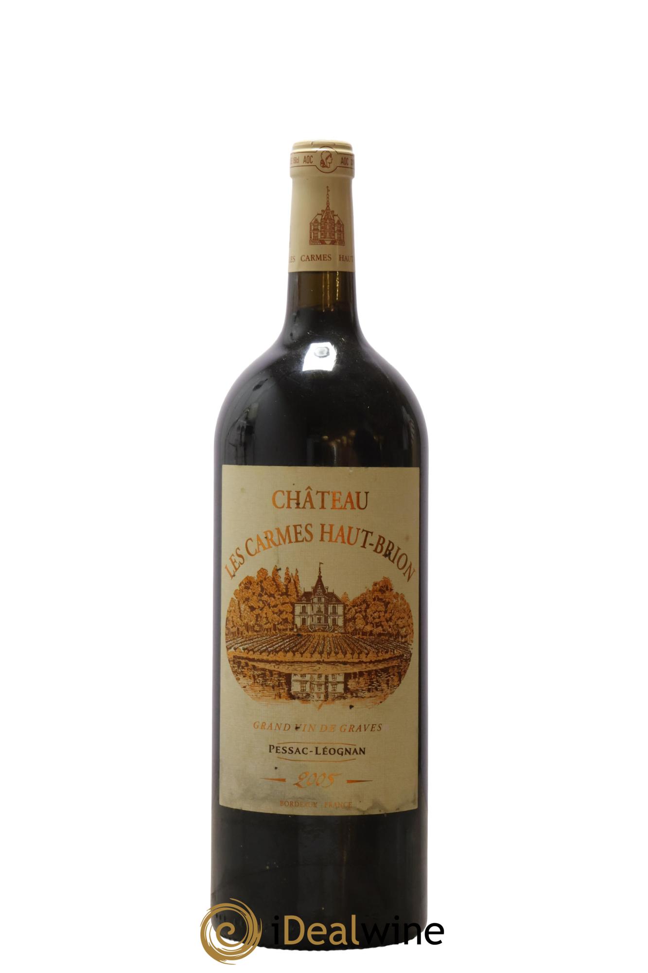 Château Les Carmes Haut-Brion 2005 - Lot of 1 magnum - 0