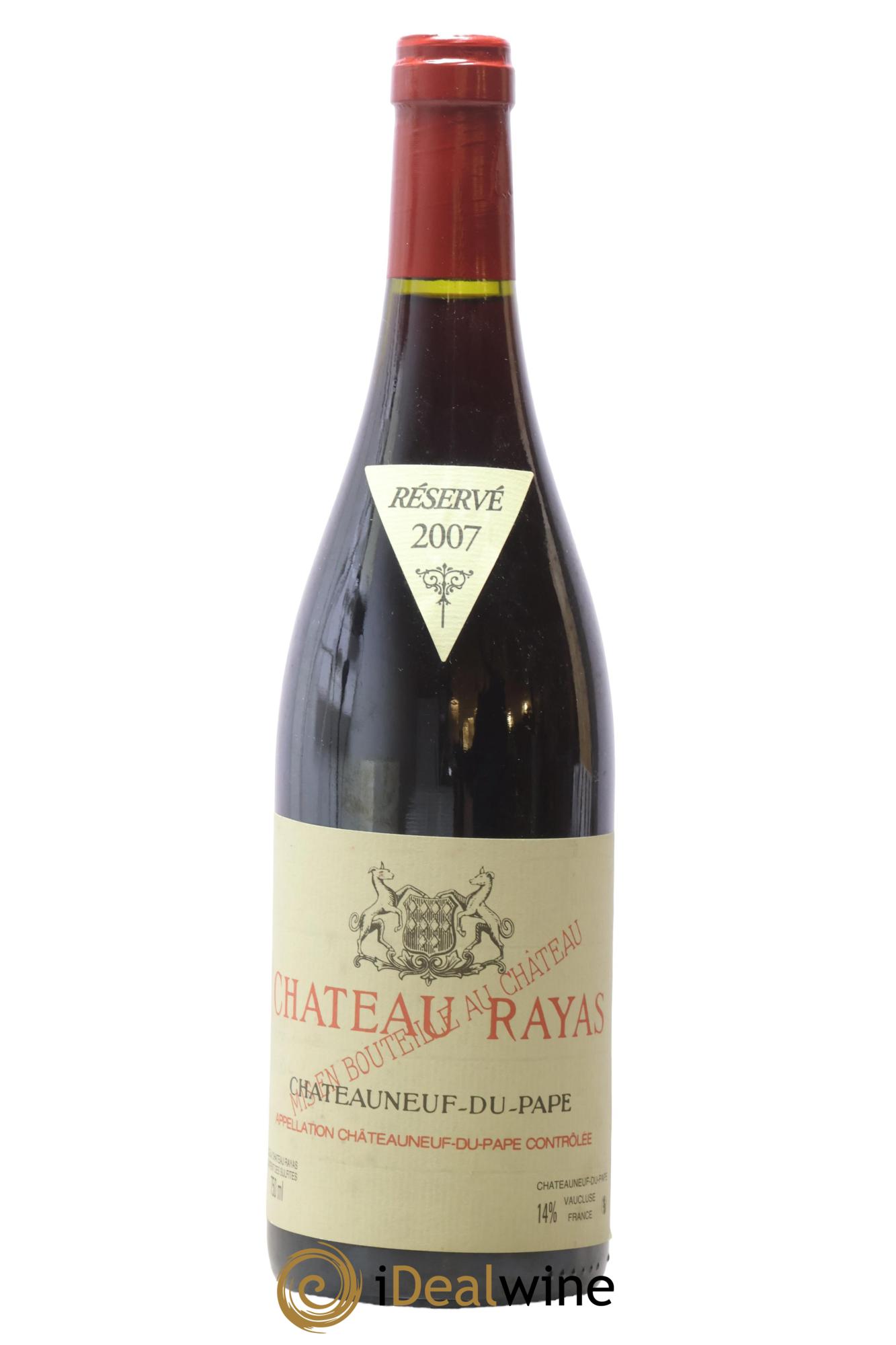 Châteauneuf-du-Pape Château Rayas Emmanuel Reynaud 2007 - Posten von 1 Flasche - 0