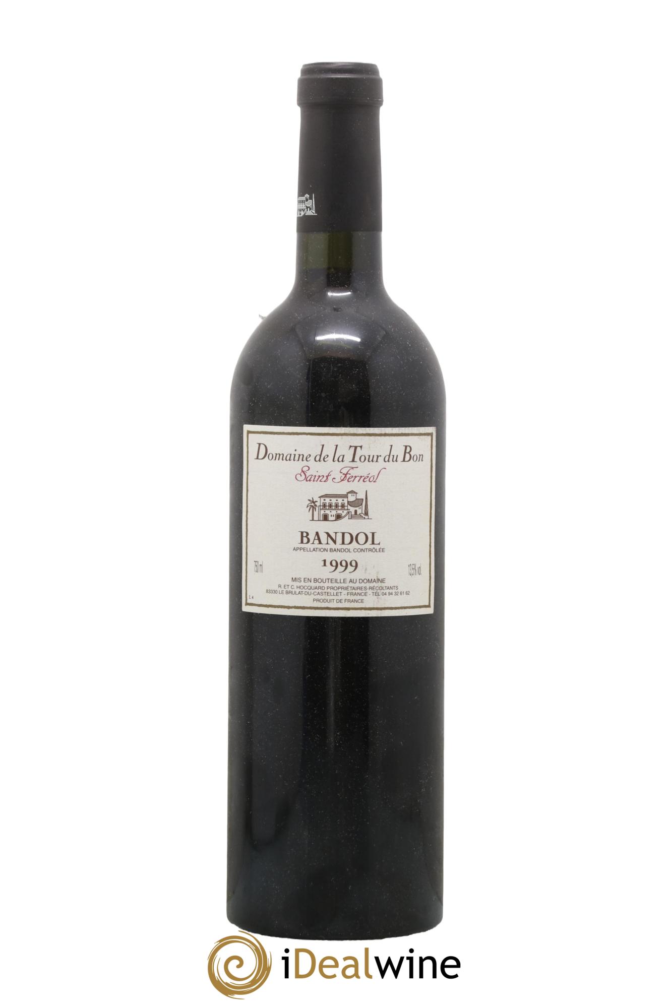Bandol La Tour du Bon Saint Ferréol Agnès Henry 1999 - Lot de 1 bouteille - 0