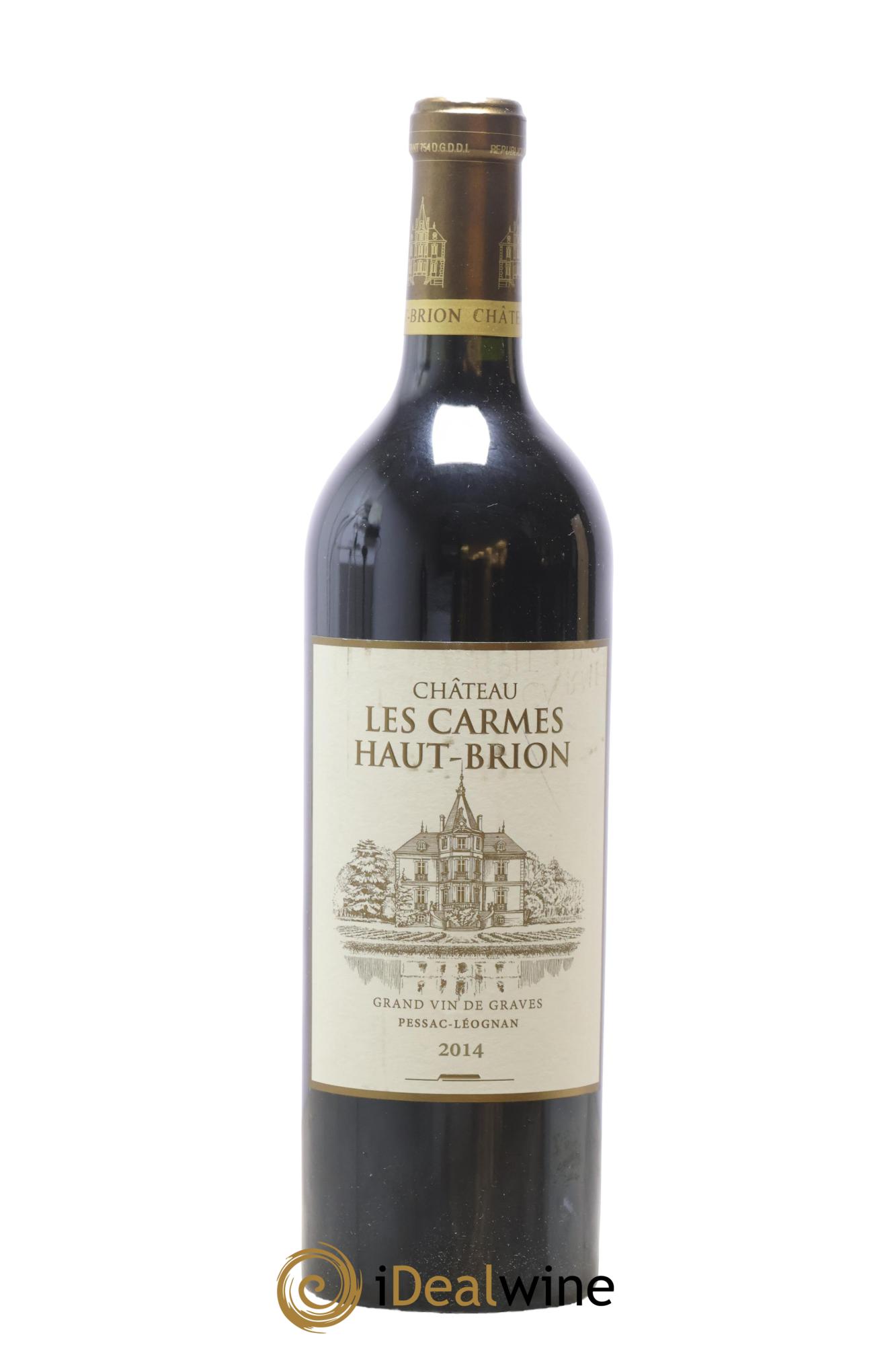 Château Les Carmes Haut-Brion 2014 - Lot of 1 bottle - 0