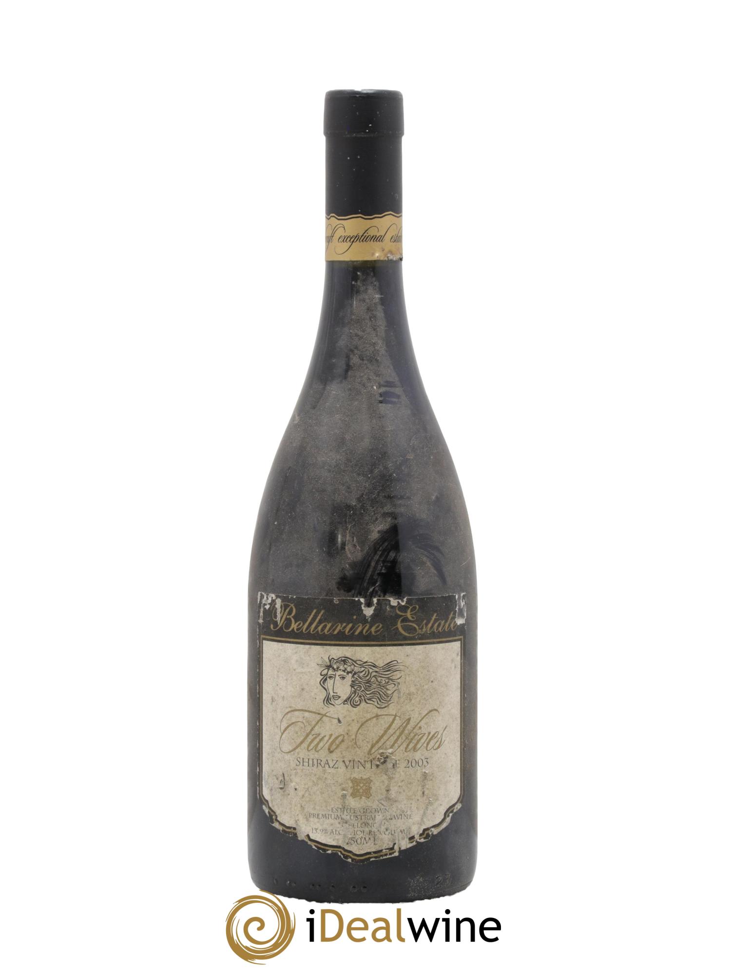 Australie Two Wives Bellarine Estate 2003 - Lot de 1 bouteille - 0