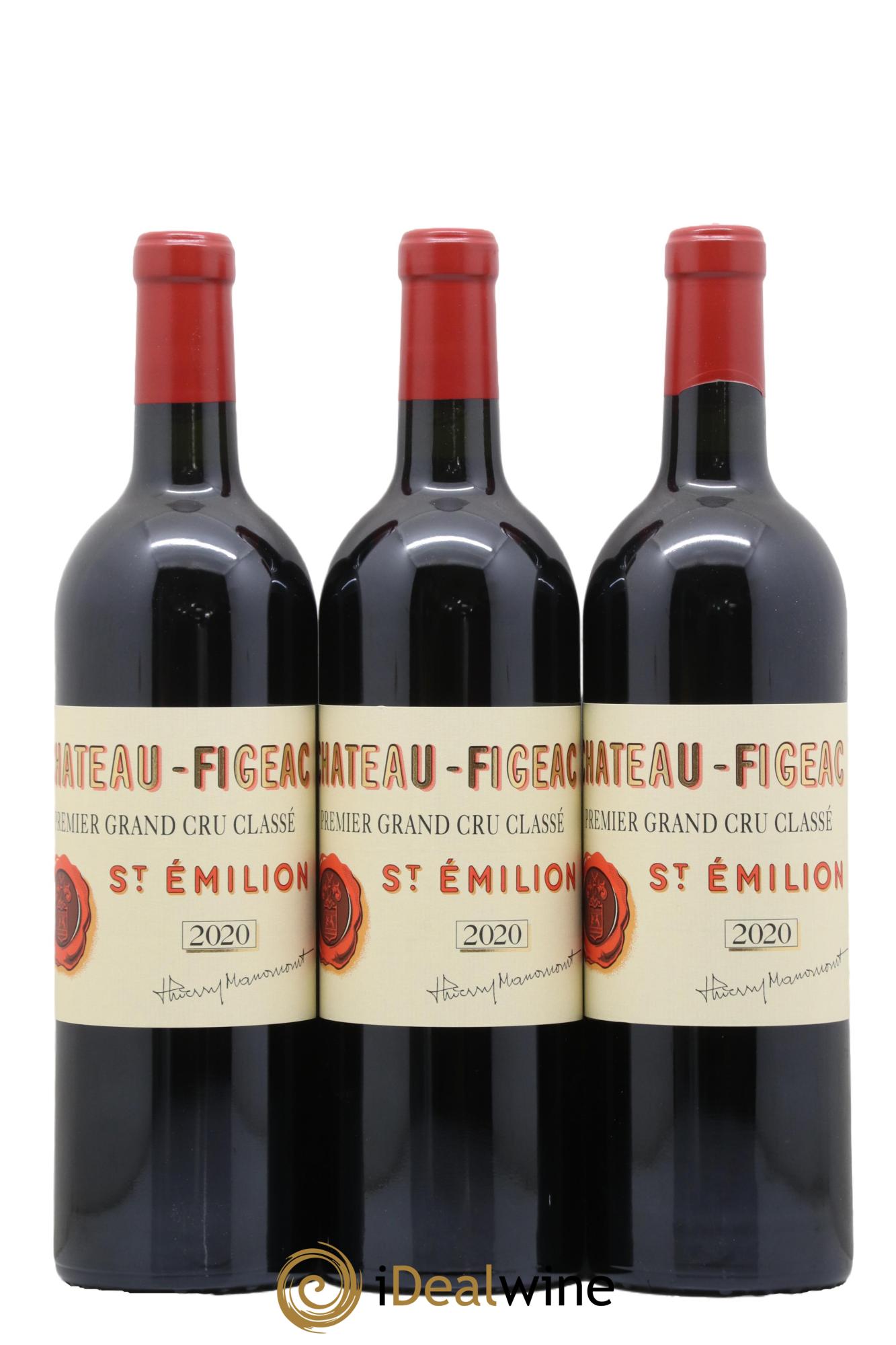 Château Figeac 1er Grand Cru Classé A 2020 - Lotto di 6 bottiglie - 1