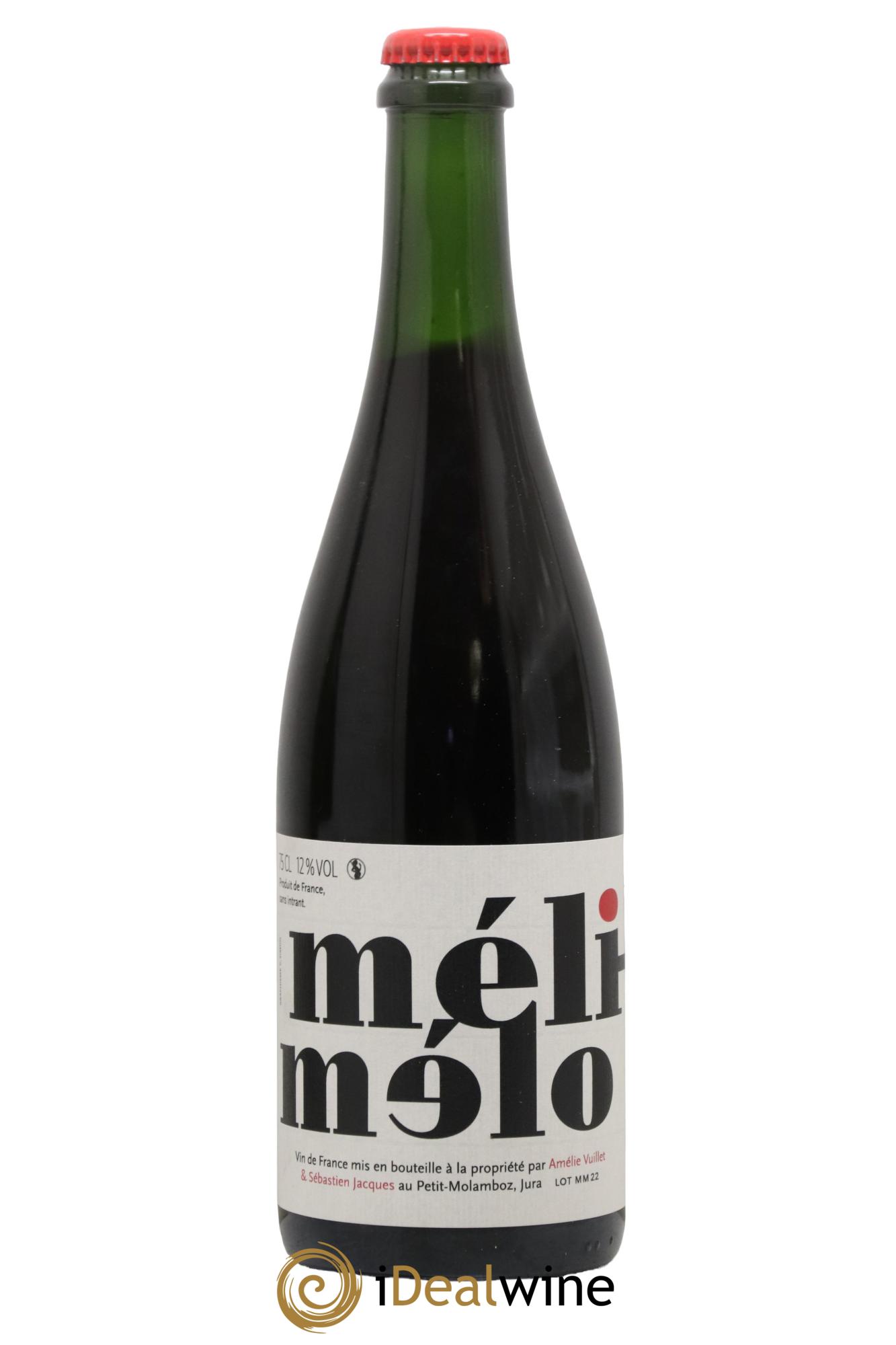 Vin de France Méli Mélo Amelie et Sébastien Jacques 2022 - Lot de 1 bouteille - 0