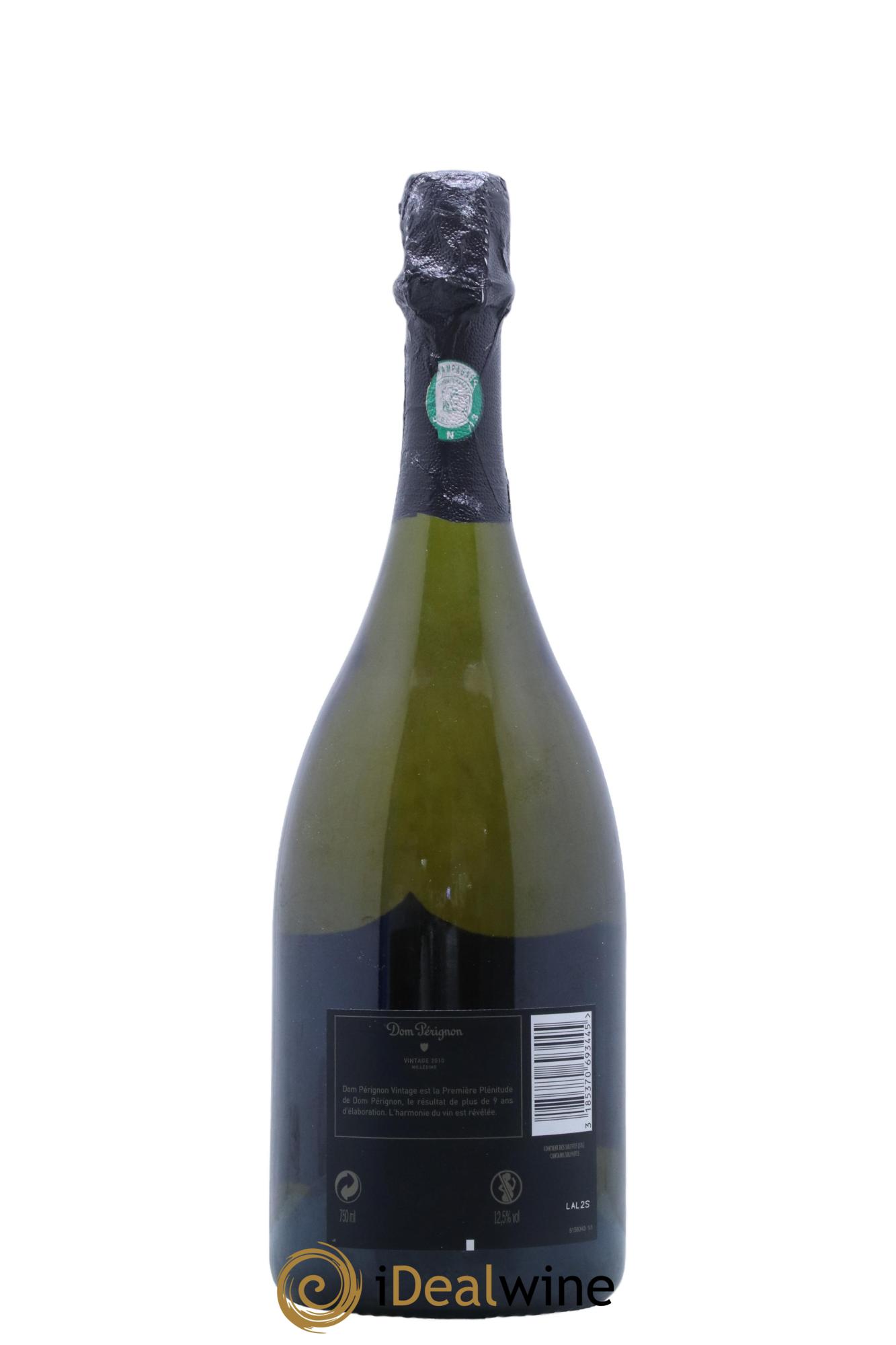 Brut Dom Pérignon 2010 - Lot de 1 bouteille - 1