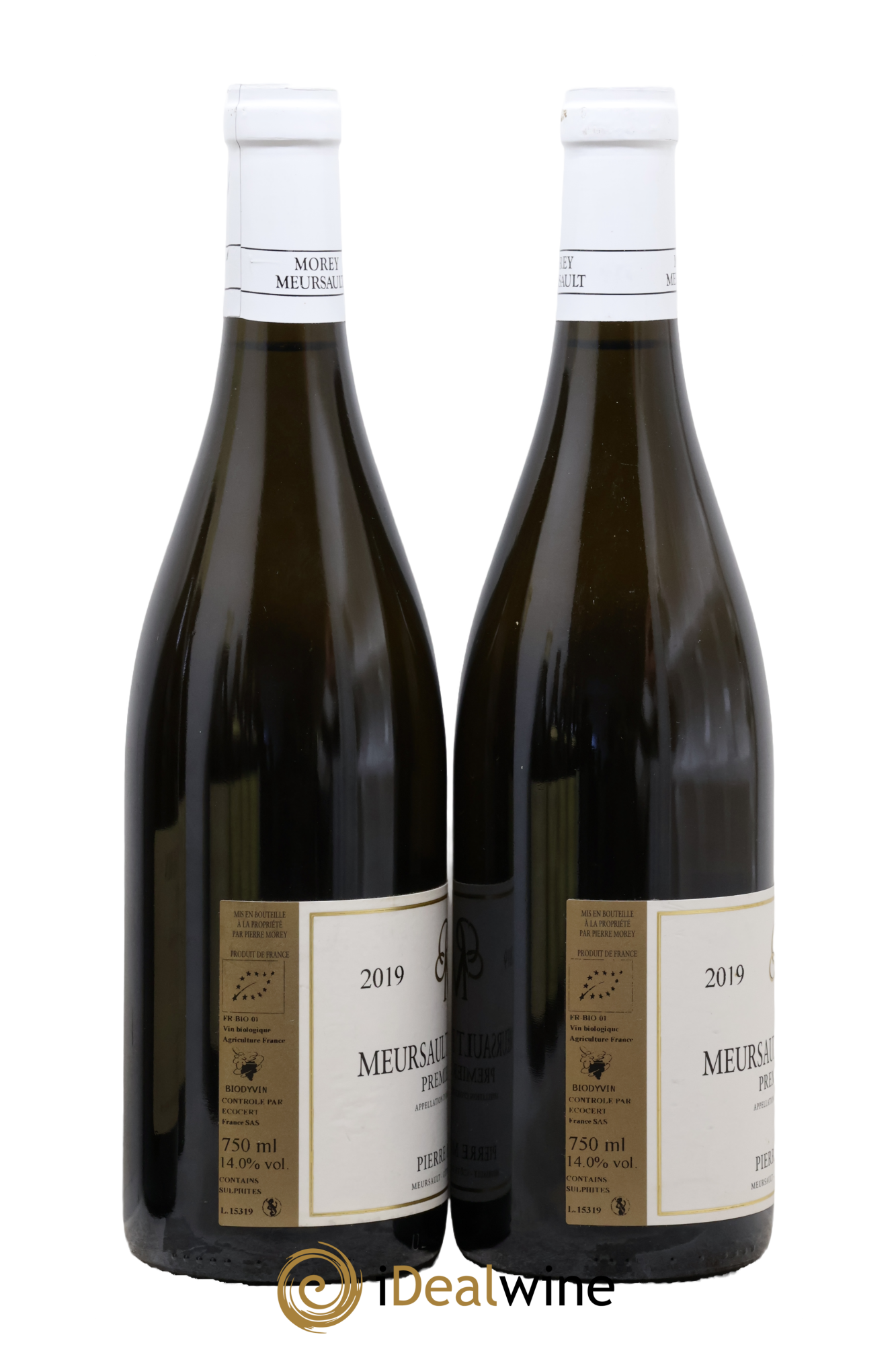 Meursault 1er Cru Perrières Pierre Morey (Domaine) 2019 - Lot de 2 bouteilles - 1