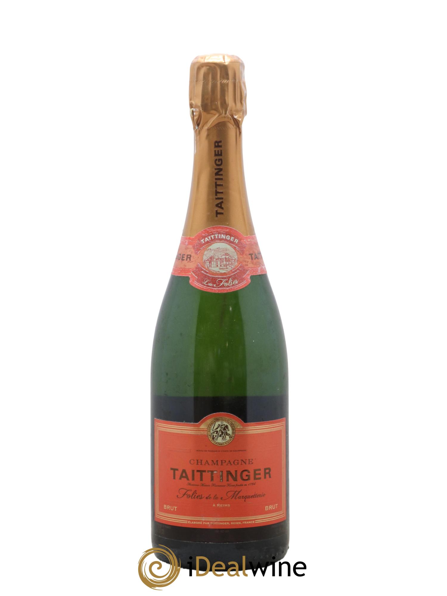 Champagne Folies De La Marquetterie Taittinger - Lot de 1 bouteille - 0