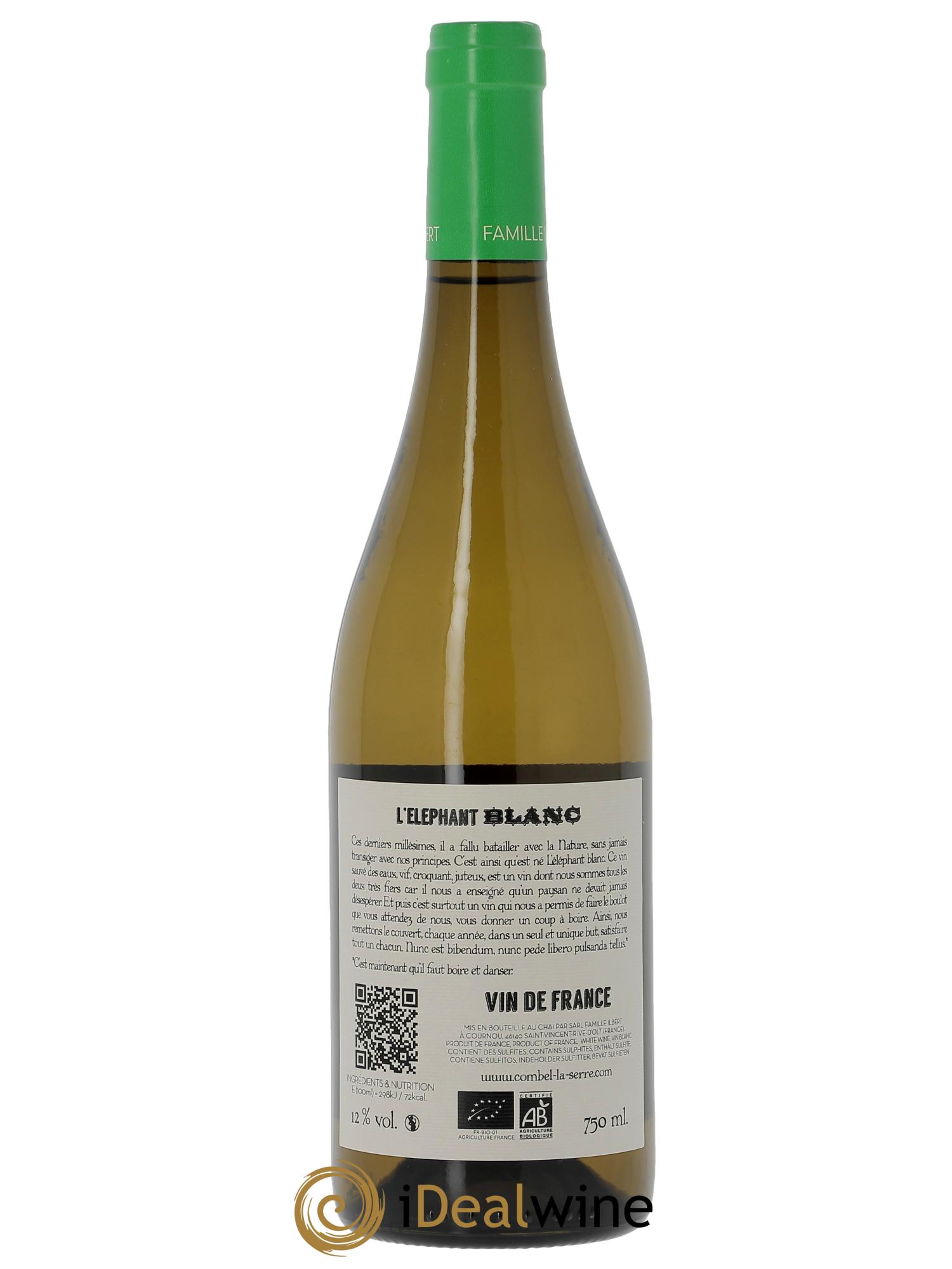 Vin de France L'Éléphant blanc Château Combel La Serre 2024 - Posten von 1 Flasche - 1