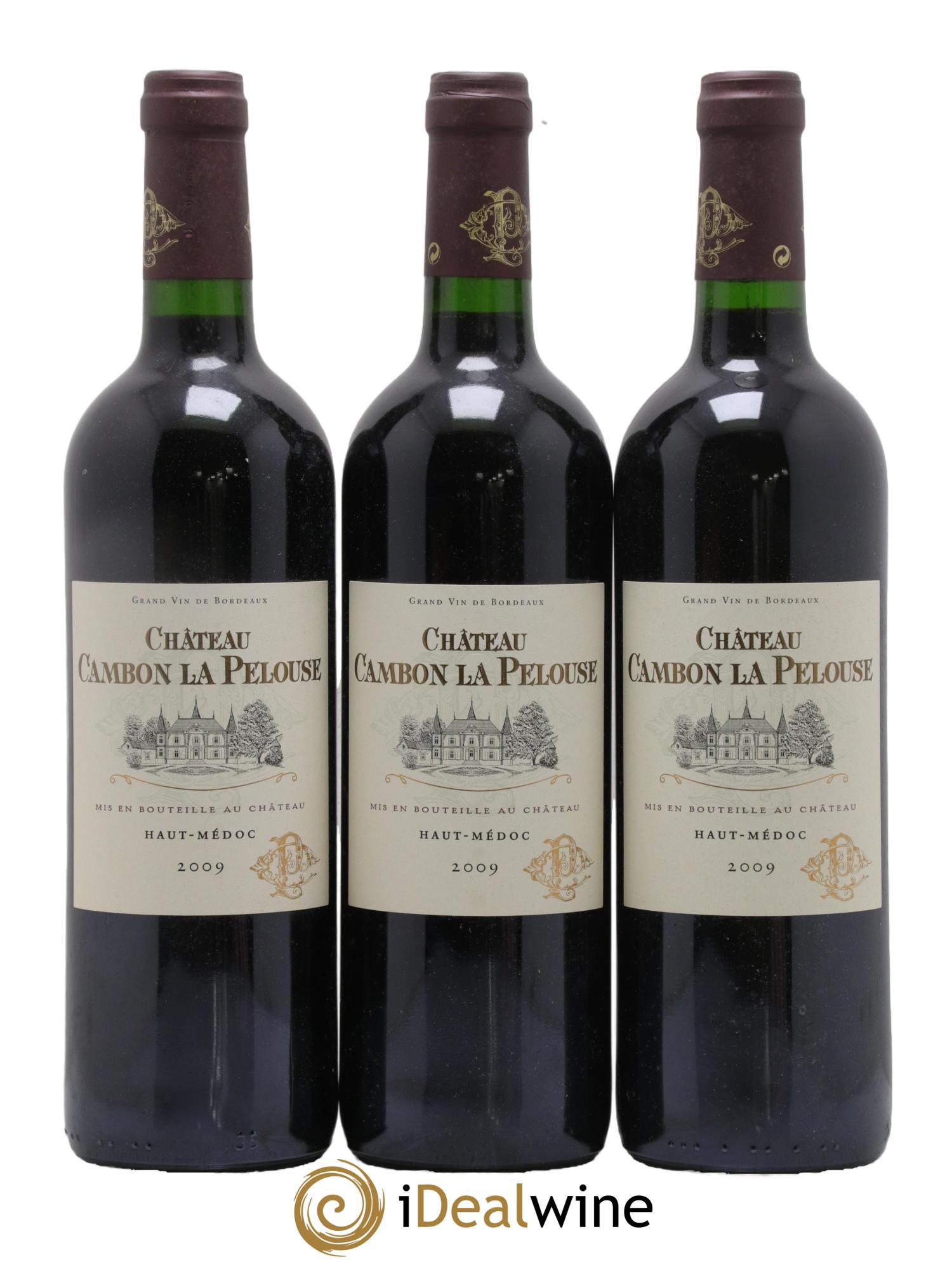 Château Cambon la Pelouse Cru Bourgeois 2009 - Lot de 6 bouteilles - 1