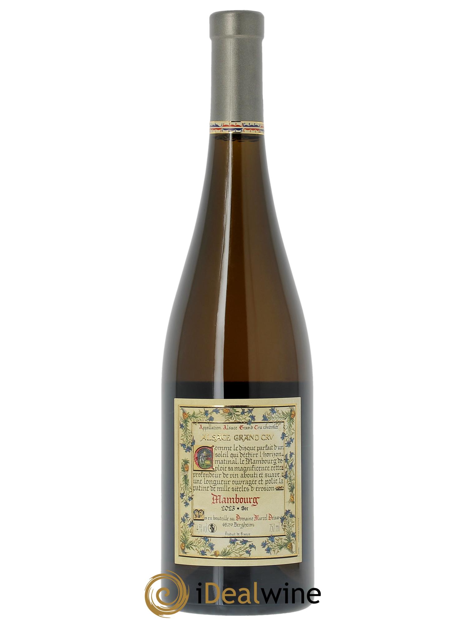 Alsace Grand Cru Mambourg Marcel Deiss (Domaine) 2023 - Lot de 1 bouteille - 1