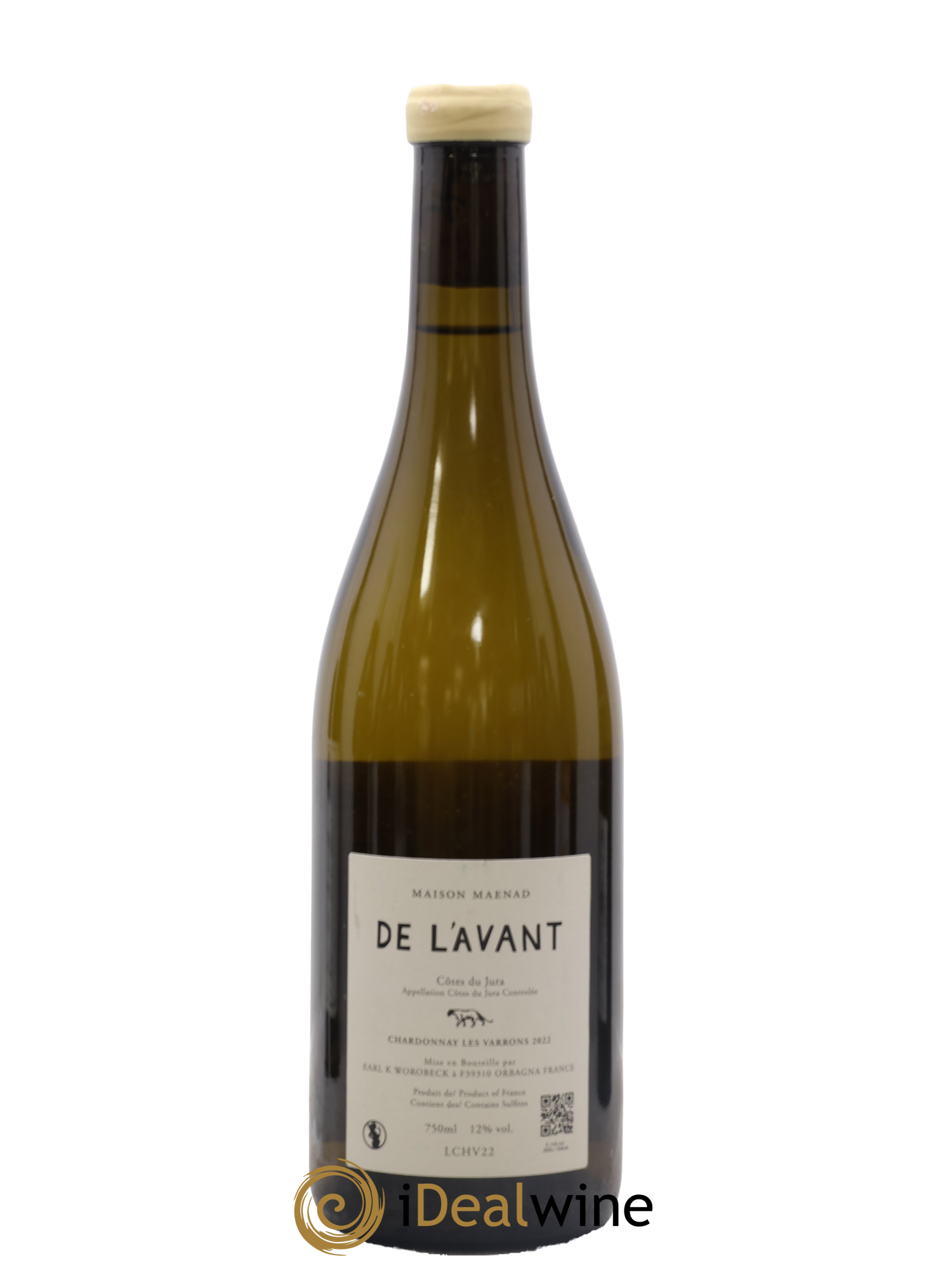 Côtes du Jura De l'Avant Les Varrons Katie Worobeck Maison Maenad 2022 - Lot de 1 bouteille - 1
