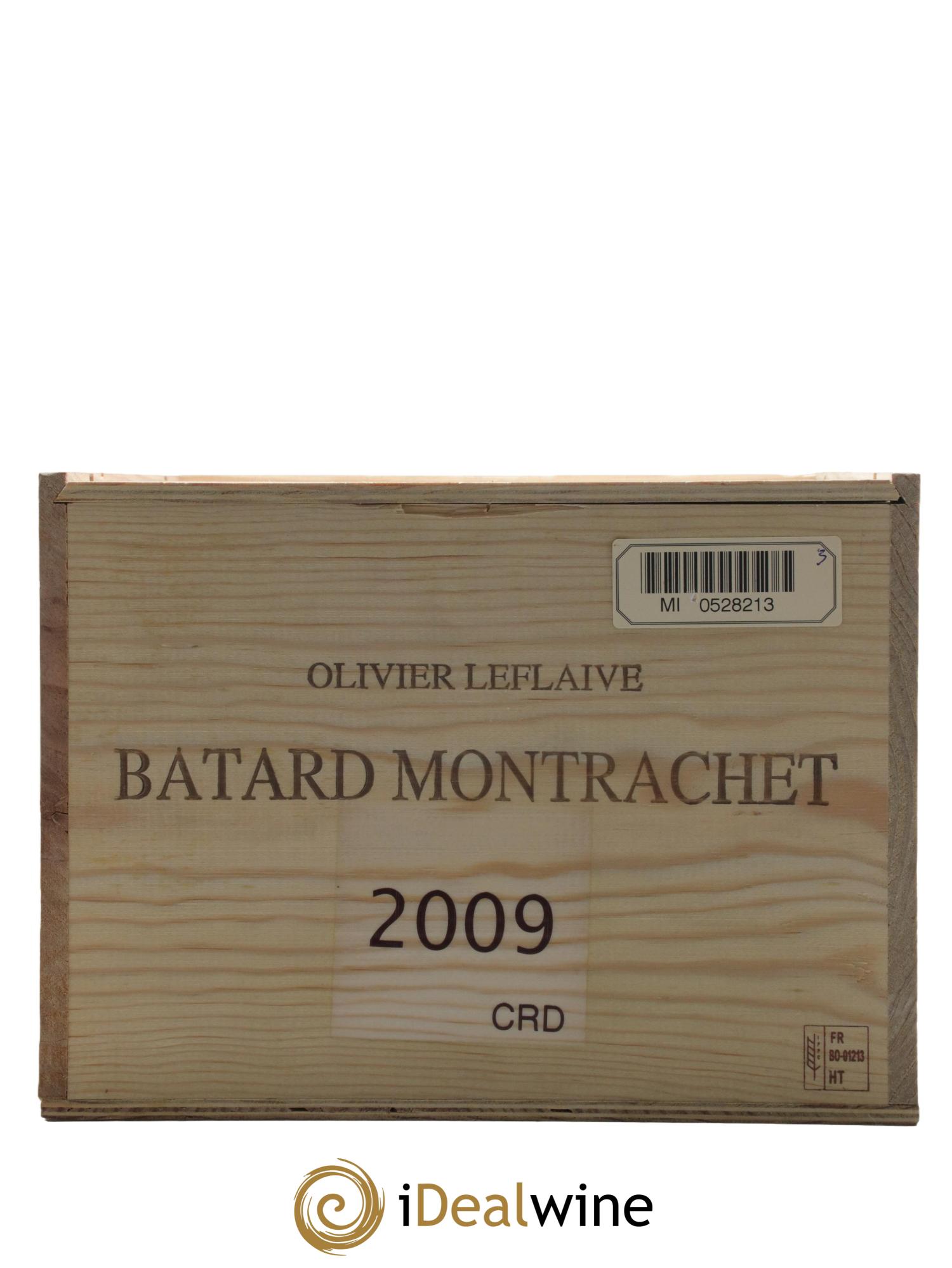 Bâtard-Montrachet Grand Cru Olivier Leflaive 2009 - Lot de 6 bouteilles - 0