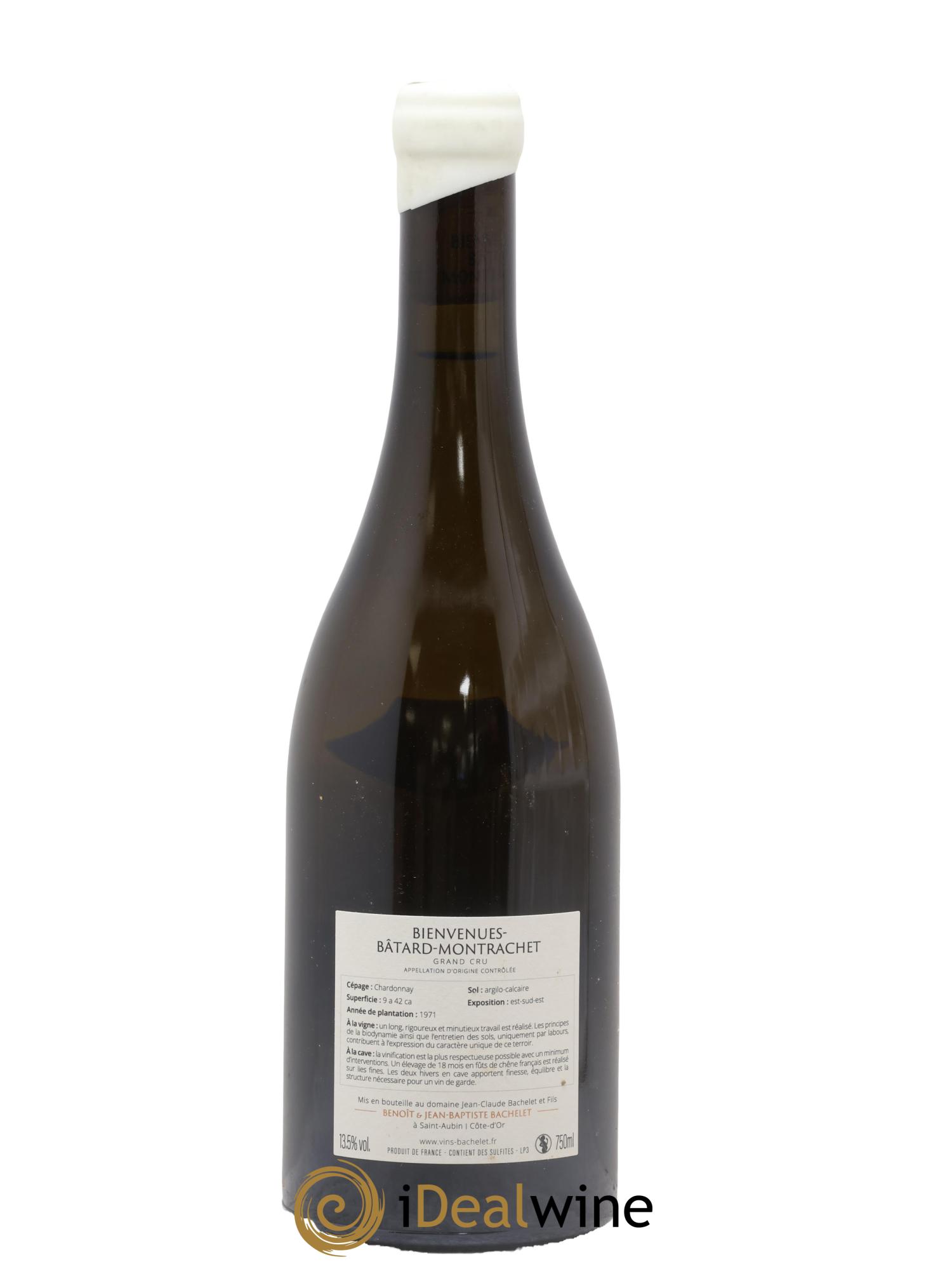 Bienvenues-Bâtard-Montrachet Grand Cru Jean-Claude Bachelet (Domaine) 2021 - Lot de 1 bouteille - 1