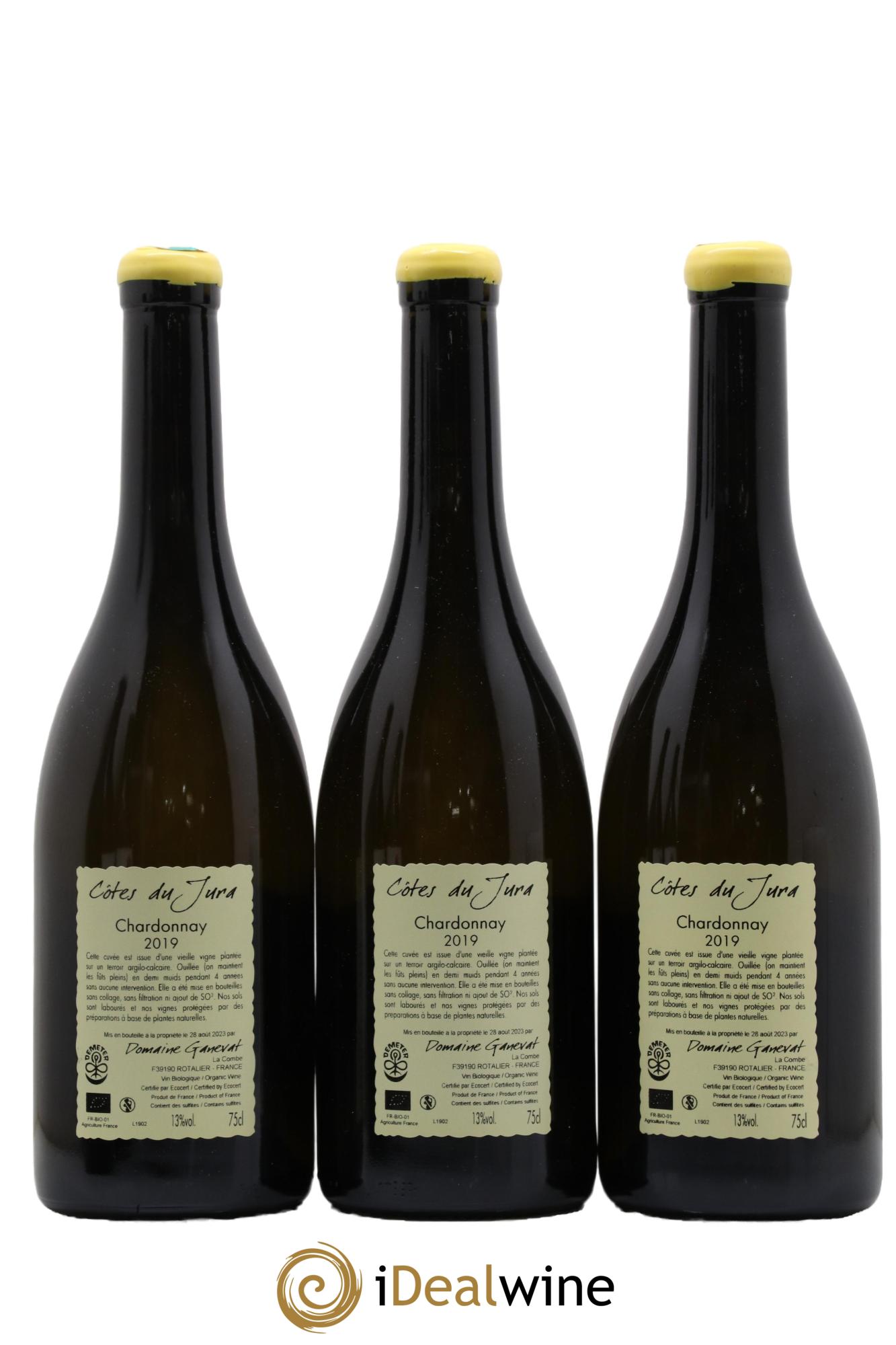 Côtes du Jura Les Chamois du Paradis Jean-François Ganevat (Domaine) 2019 - Lot de 3 bouteilles - 1