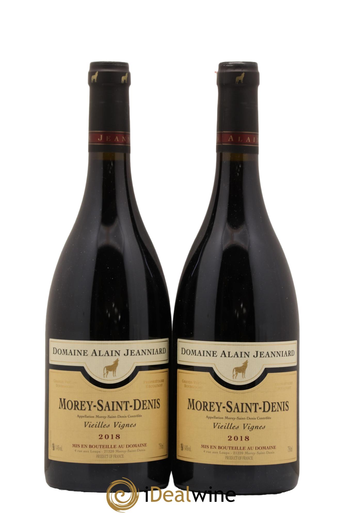 Morey-Saint-Denis Vieilles Vignes Alain Jeanniard 2018 - Lot de 2 bouteilles - 0