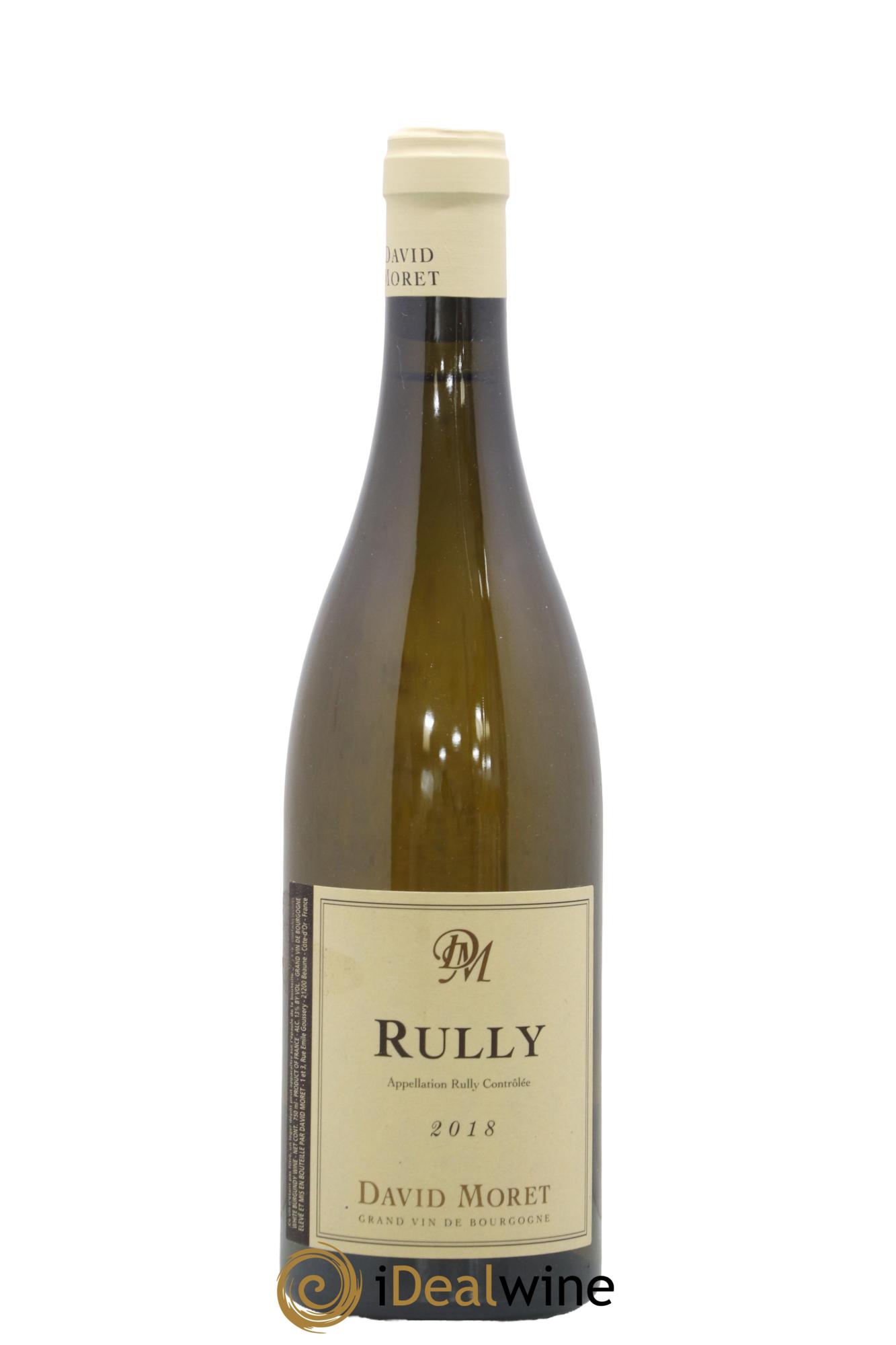 Rully David Moret (Domaine) 2018 - Lot de 1 bouteille - 0