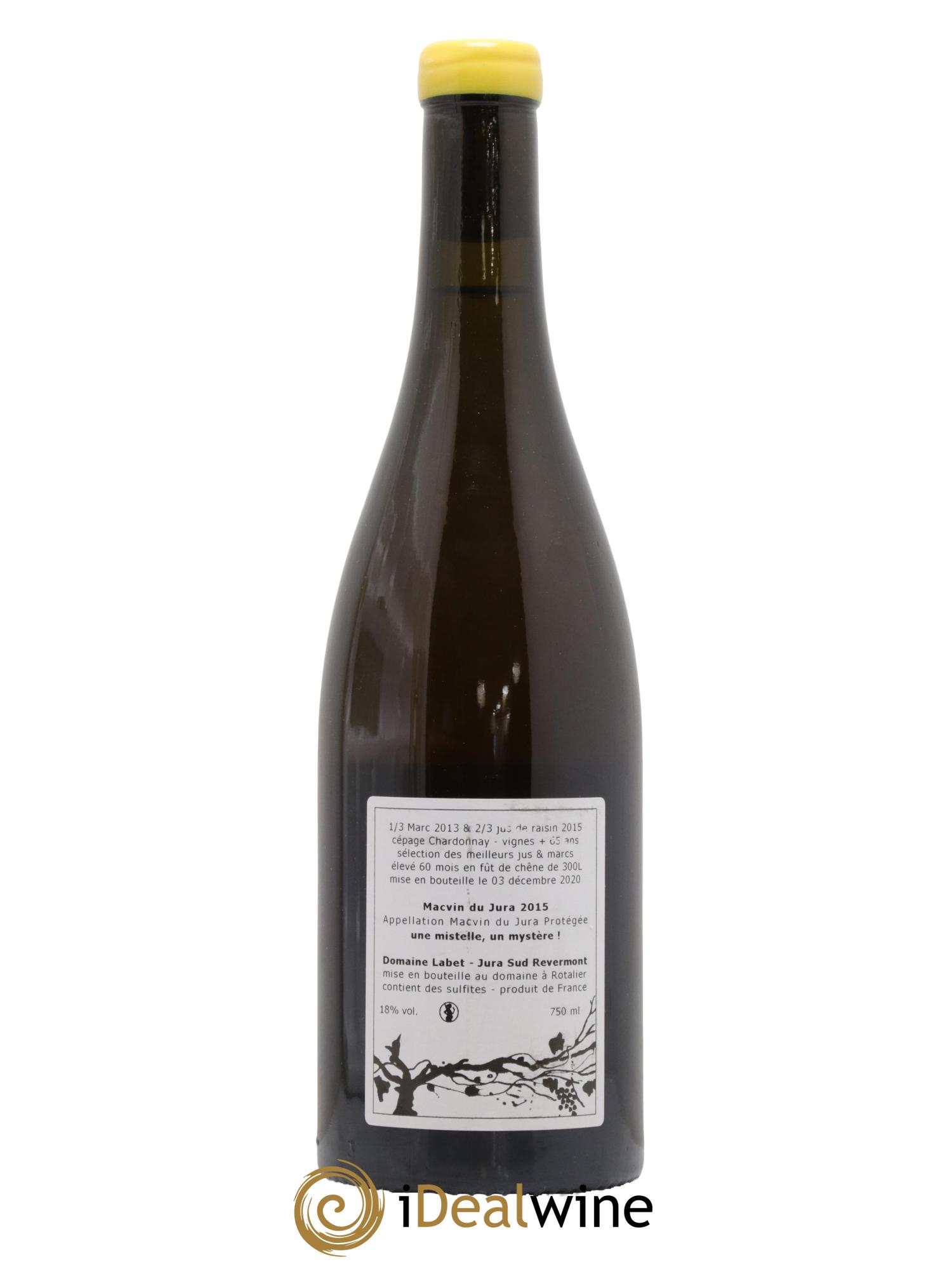 Macvin du Jura Romain - Julien - Charline Labet 2015 - Lot de 1 bouteille - 1