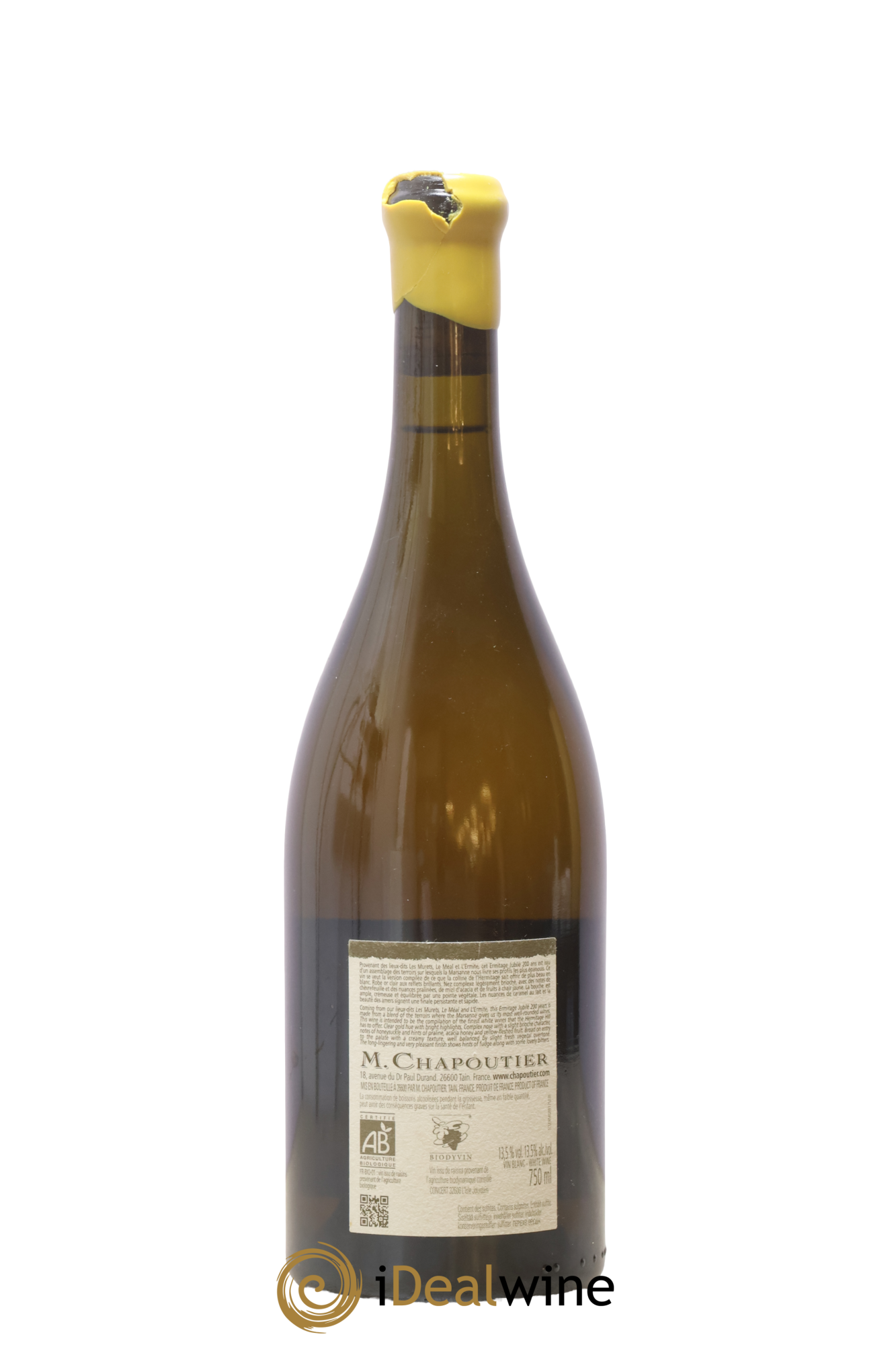 Hermitage Ermitage l'Ermite Chapoutier 2008 - Lot de 1 bouteille - 1