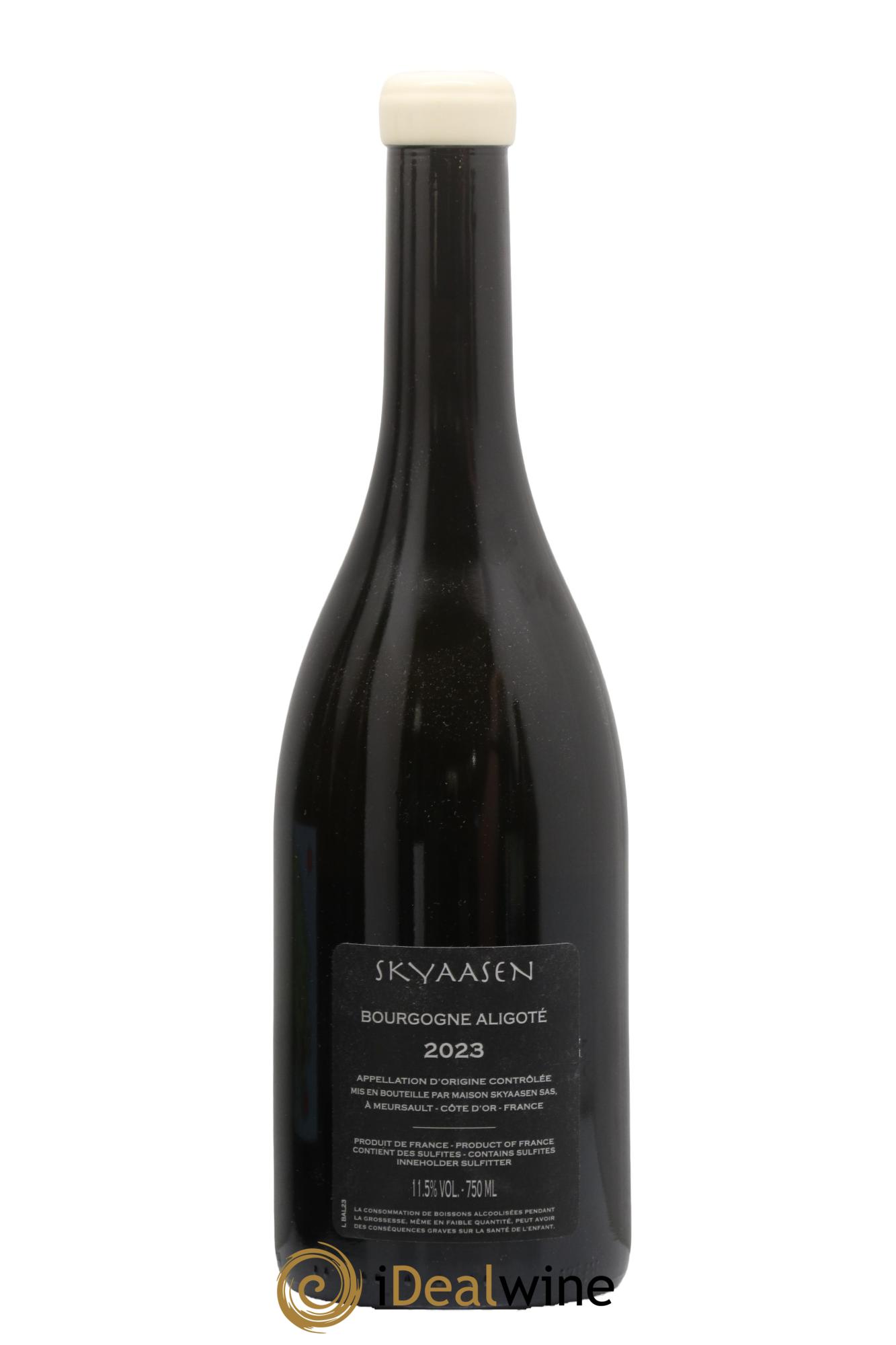Bourgogne Aligoté Maison Skyaasen 2023 - Posten von 1 Flasche - 1