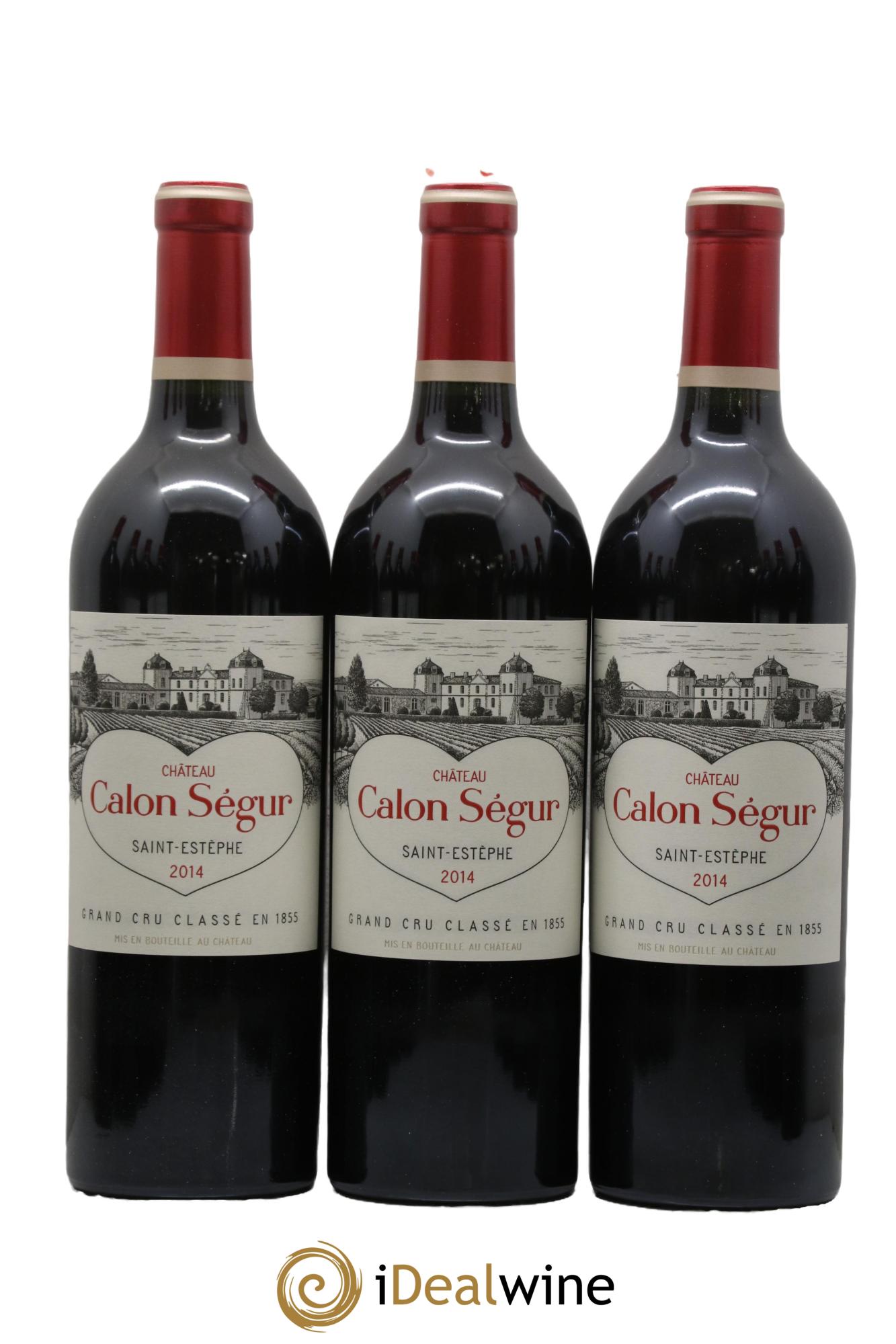 Château Calon Ségur 3ème Grand Cru Classé 2014 - Lot of 12 bottles - 2