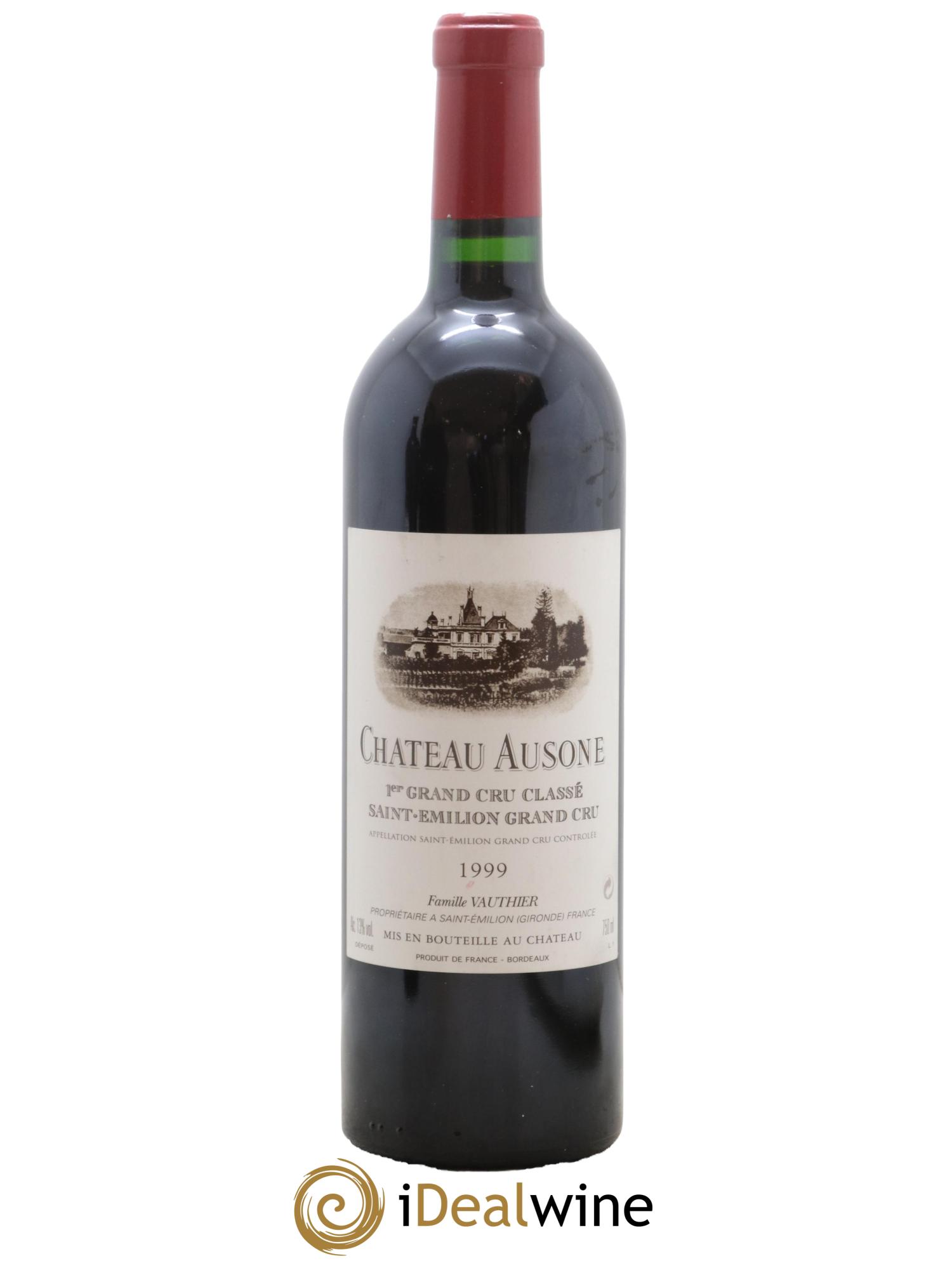 Château Ausone 1er Grand Cru Classé A 1999 - Lot de 1 bouteille - 0