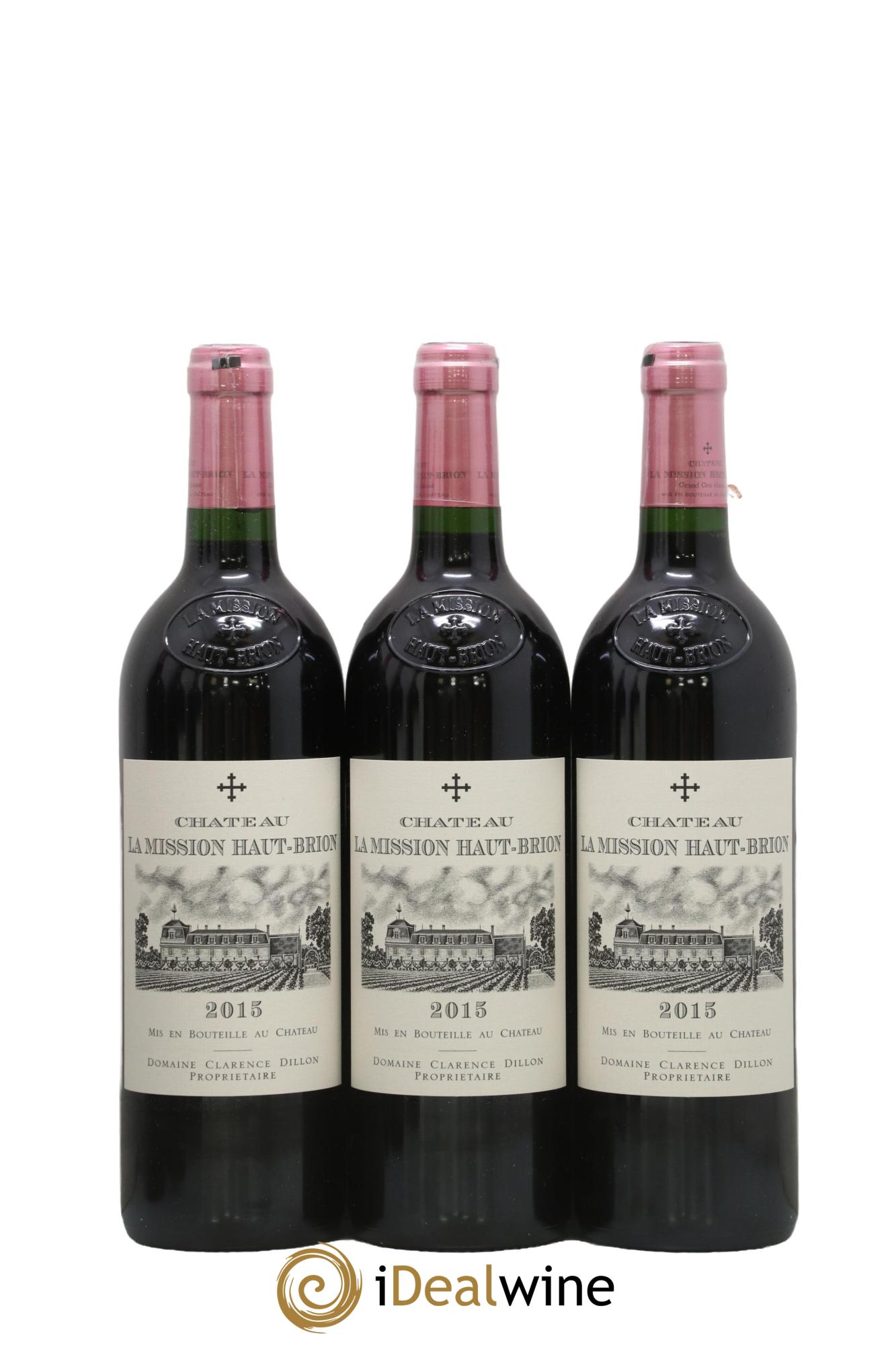 Château la Mission Haut-Brion Cru Classé de Graves 2015 - Lot of 6 bottles - 2