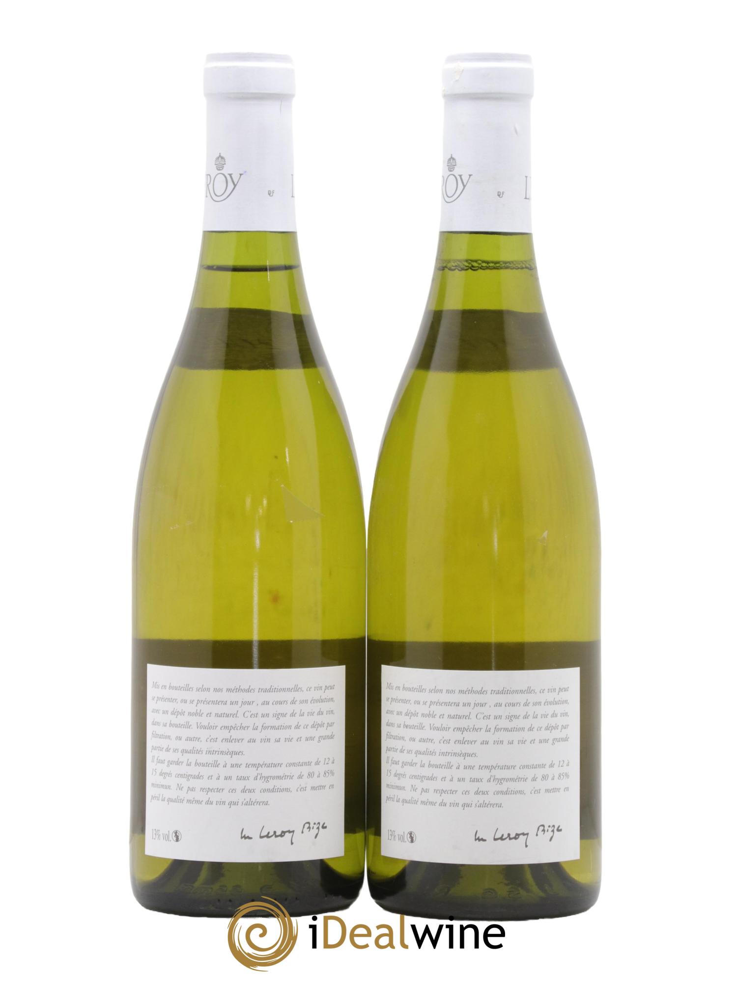 Chassagne-Montrachet 1er Cru Morgeot Leroy SA 2009 - Posten von 2 Flaschen - 1