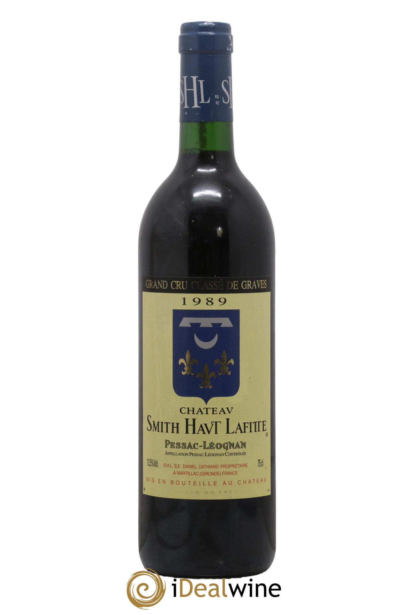 Château Smith Haut Lafitte Cru Classé de Graves 1989 - Lot de 1 bouteille - 0