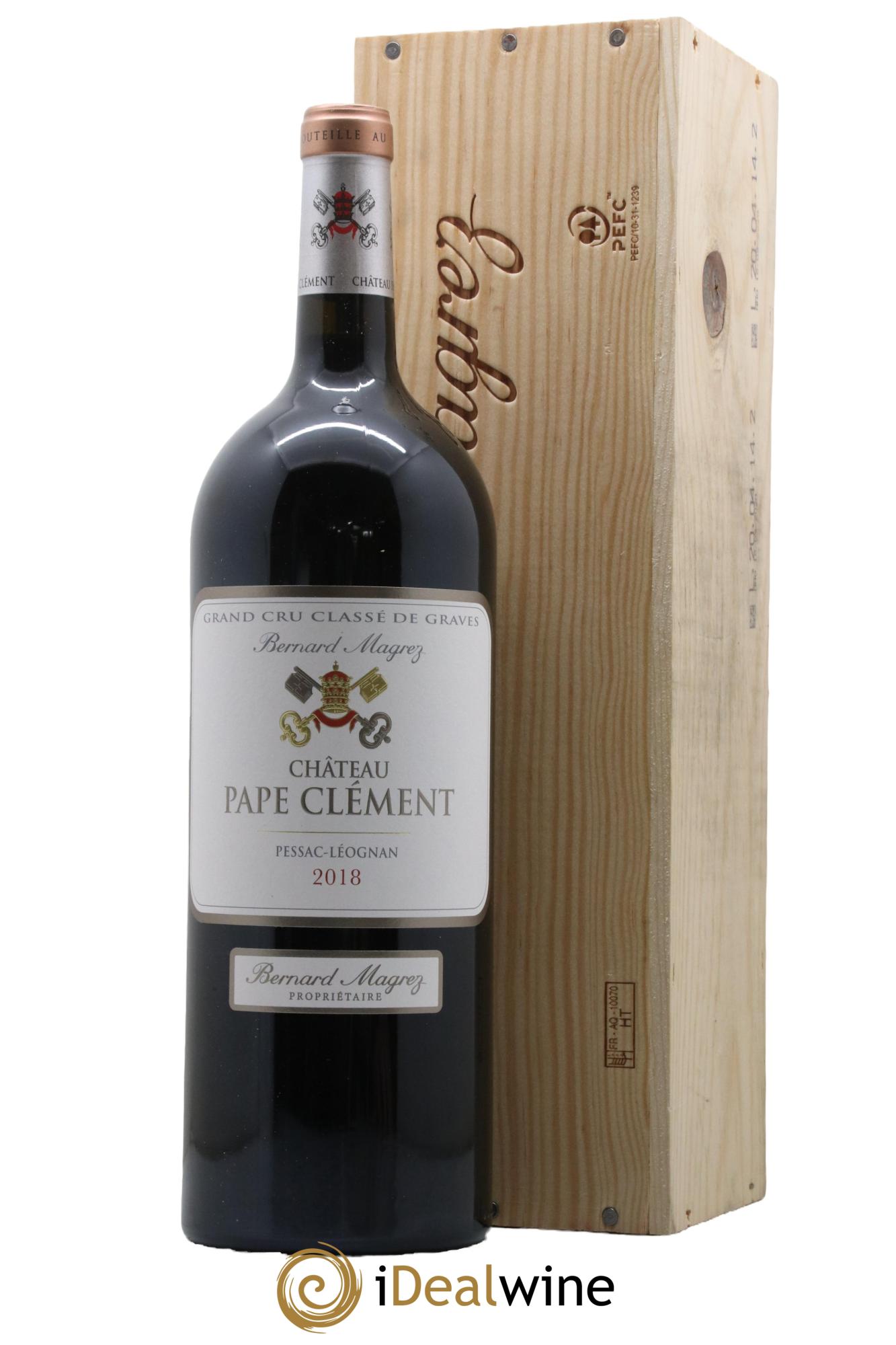 Château Pape Clément Cru Classé de Graves 2018 - Lot de 1 magnum - 0