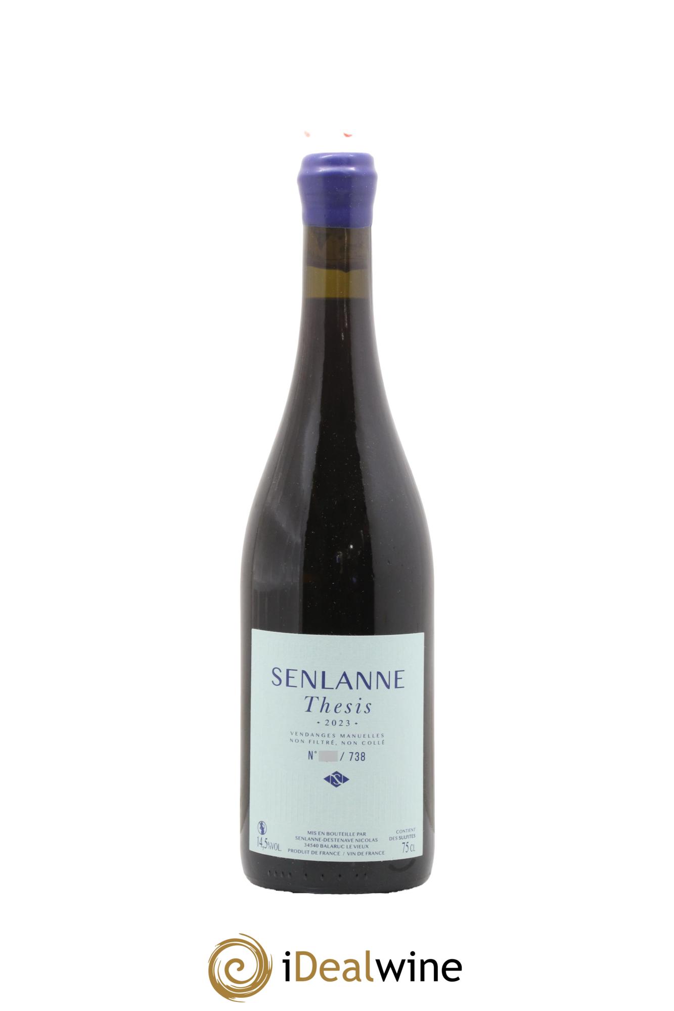 Vin de France Thesis Domaine Senlanne 2023 - Lot de 1 bouteille - 0