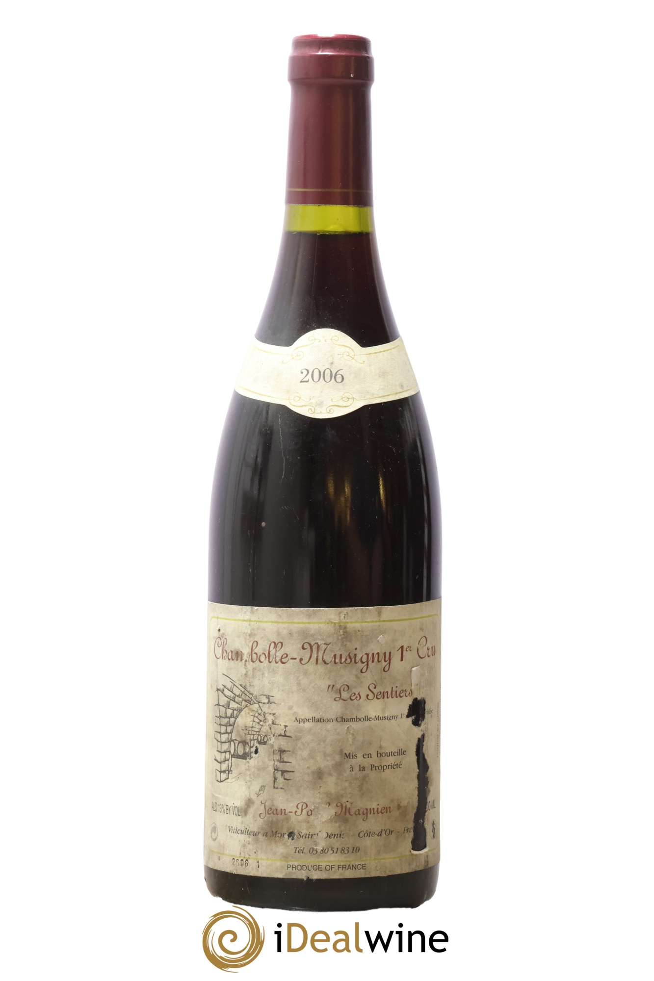 Chambolle-Musigny 1er Cru Les Sentiers Jean-Paul Magnien 2006 - Posten von 1 Flasche - 0