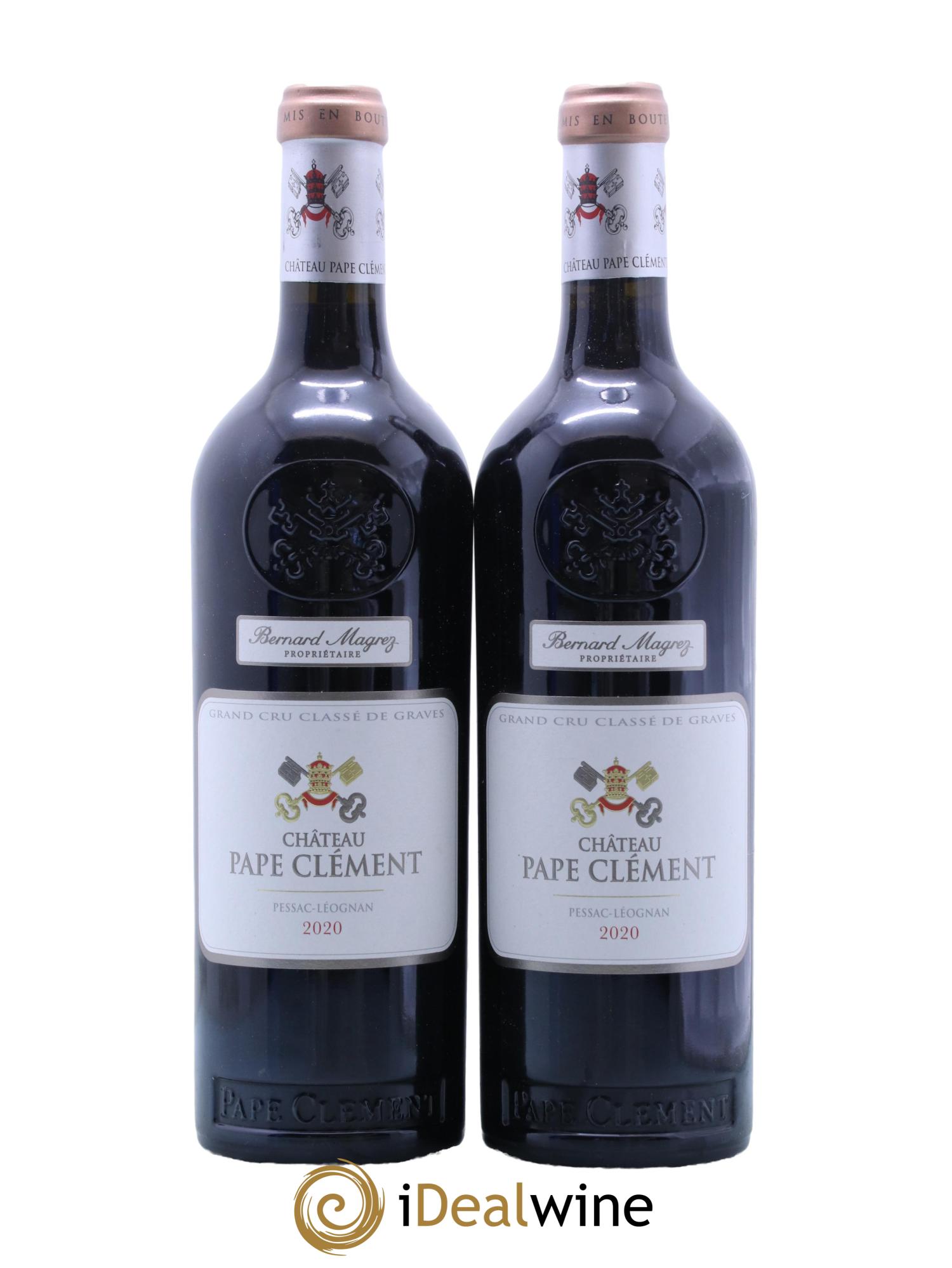 Château Pape Clément Cru Classé de Graves 2020 - Lot de 2 bouteilles - 0
