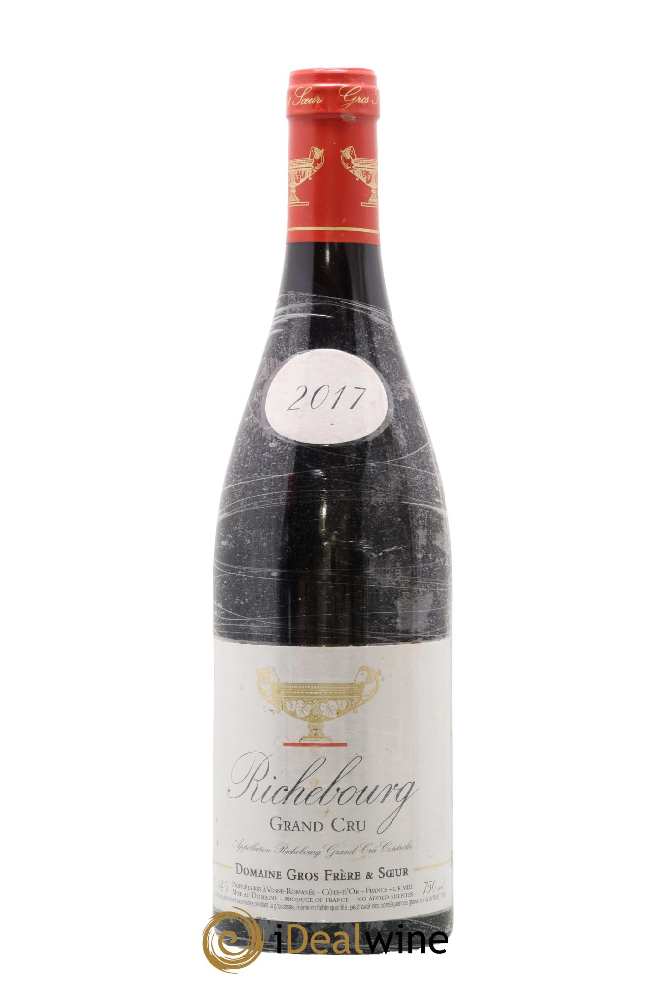 Richebourg Grand Cru Gros Frère & Soeur 2017 - Posten von 1 Flasche - 0
