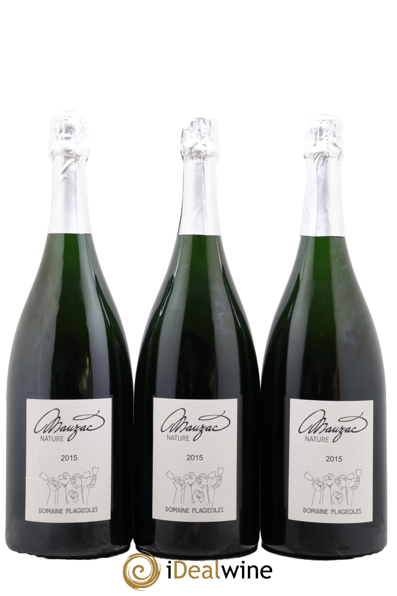 Gaillac Mauzac Nature Plageoles 2015 - Lotto di 3 magnum - 0