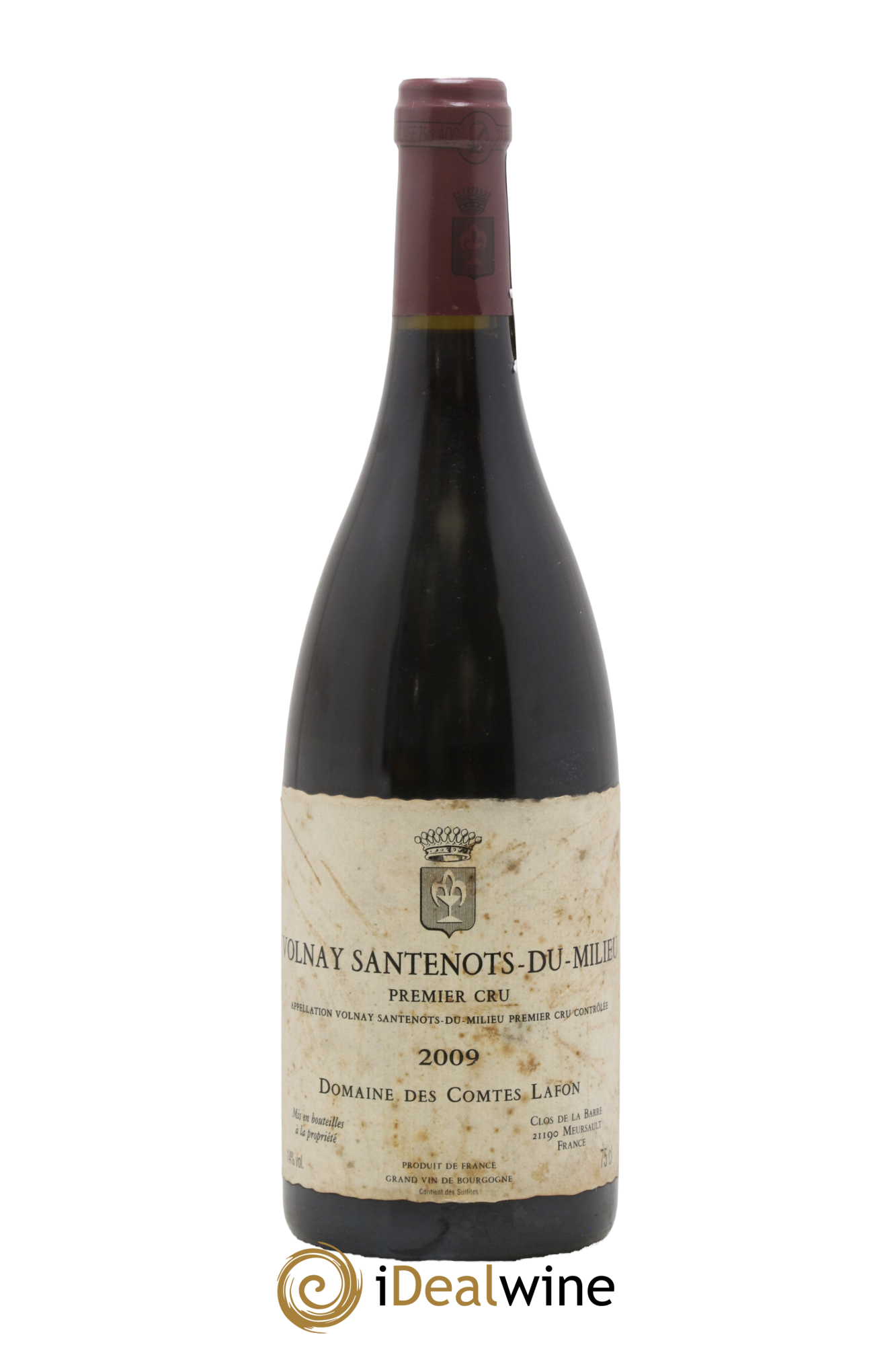 Volnay 1er Cru Santenots du Milieu Comtes Lafon (Domaine des) 2009 - Lot de 1 bouteille - 0
